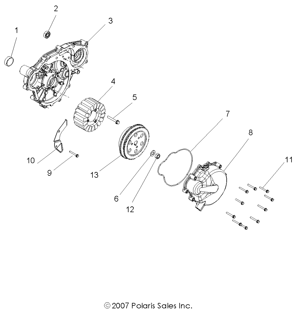 Part Number : 4011982 STATOR-ATV EFI