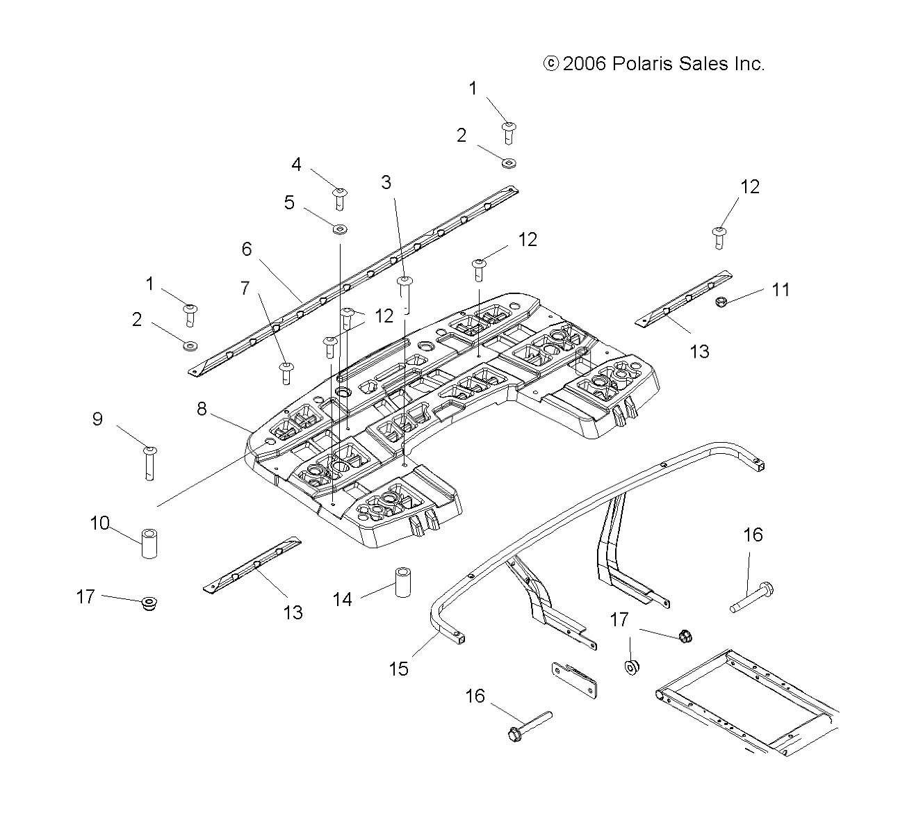 Part Number : 2633514-070 ASM-RACK RR SPM 4/500 W/O REF