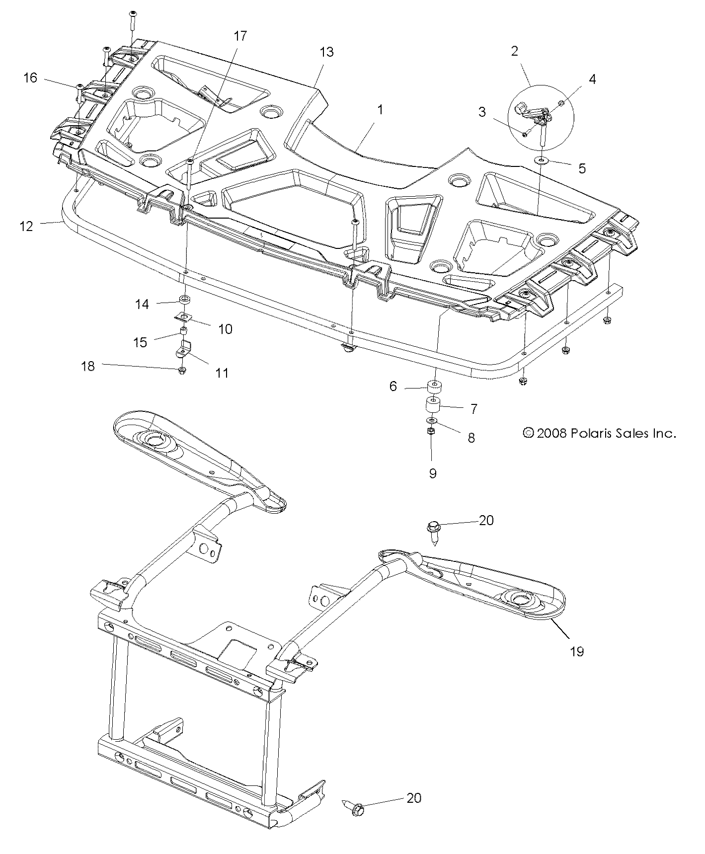 Part Number : 5437777 WASHER-PLASTIC LNR ANCHOR