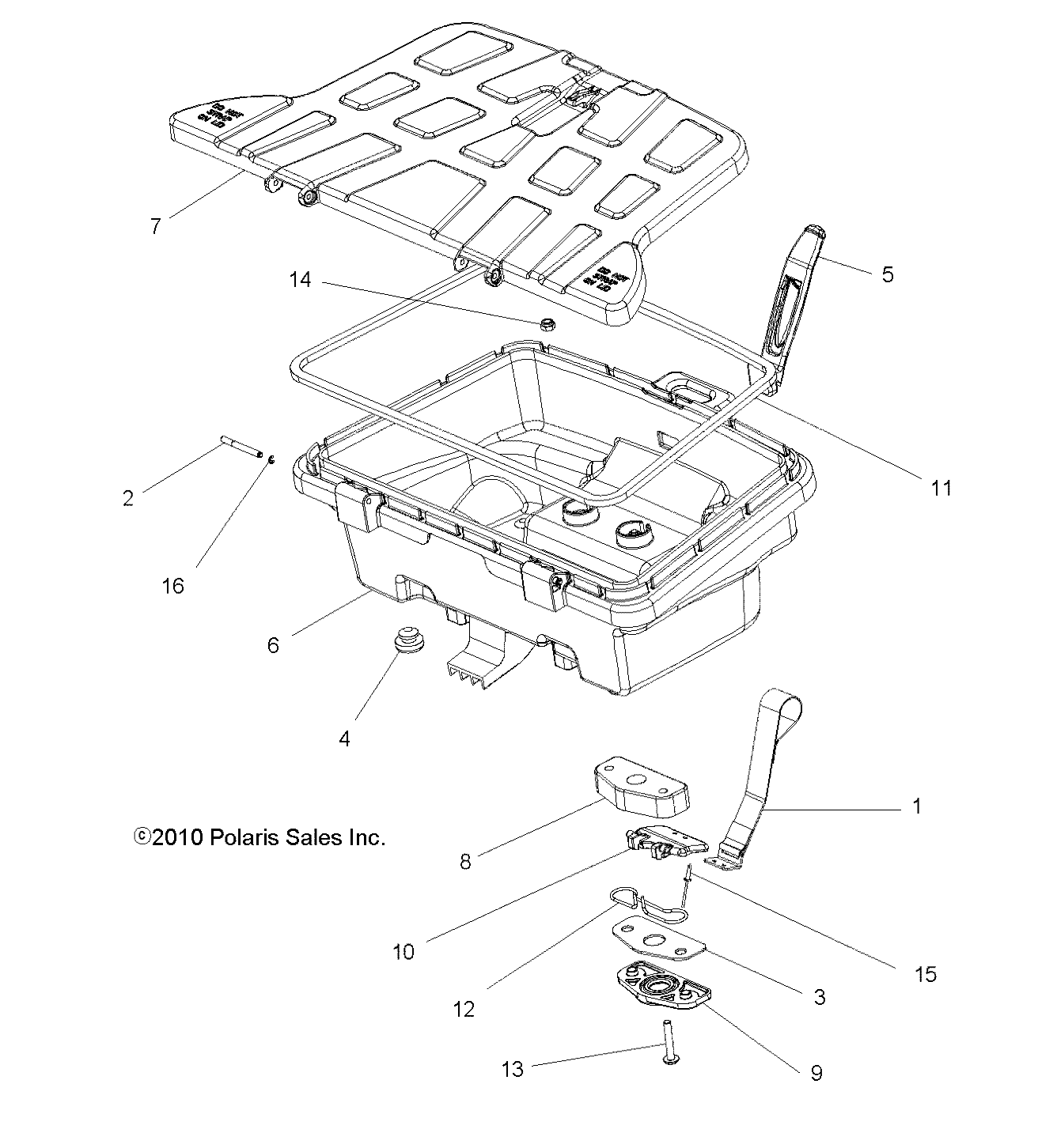 Part Number : 5251162 SEAT LATCH PLATE