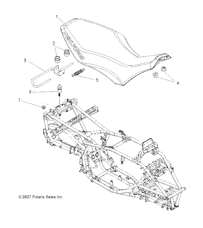 Part Number : 5136142 PIN-SEAT LATCH