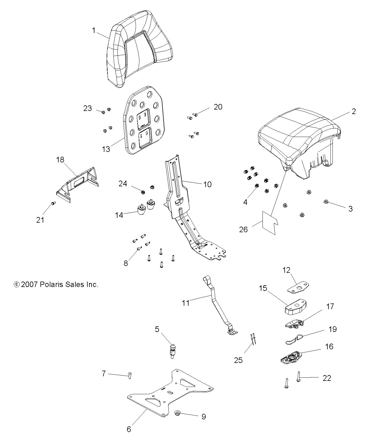 Part Number : 5813323 FOIL-SEAT BASE PASSENGER