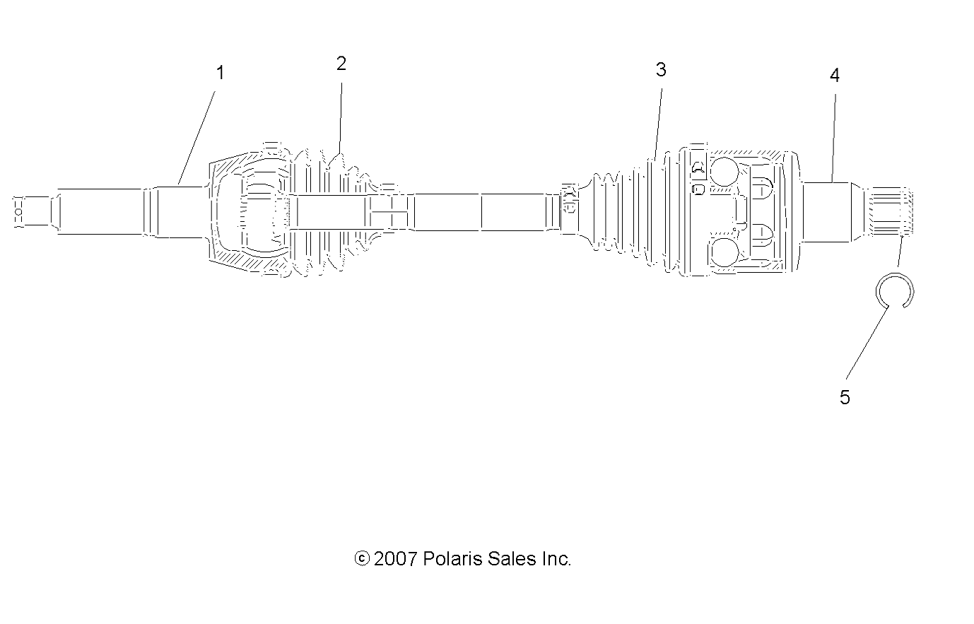 Part Number : 2203544 JOINT-PLUNGING LH GKN-00807958