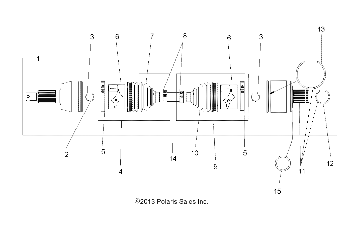 Part Number : 2204253 SHAFT