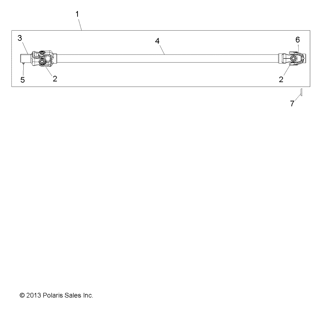 Foto diagrama Polaris que contem a peça 3235501