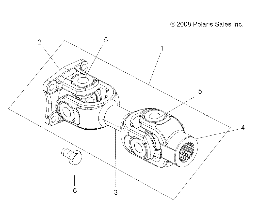 Part Number : 1332681 YOKE-N101QE-PNT