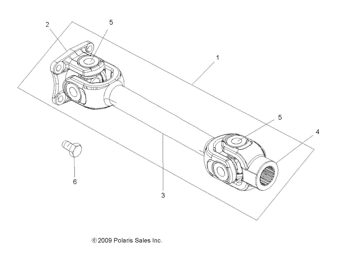 Part Number : 1590473 SHAFT-BAR (6271851)