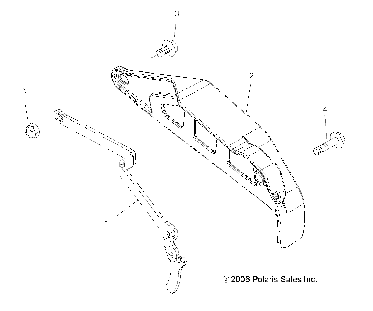 Part Number : 5437003 SPROCKET GUARD