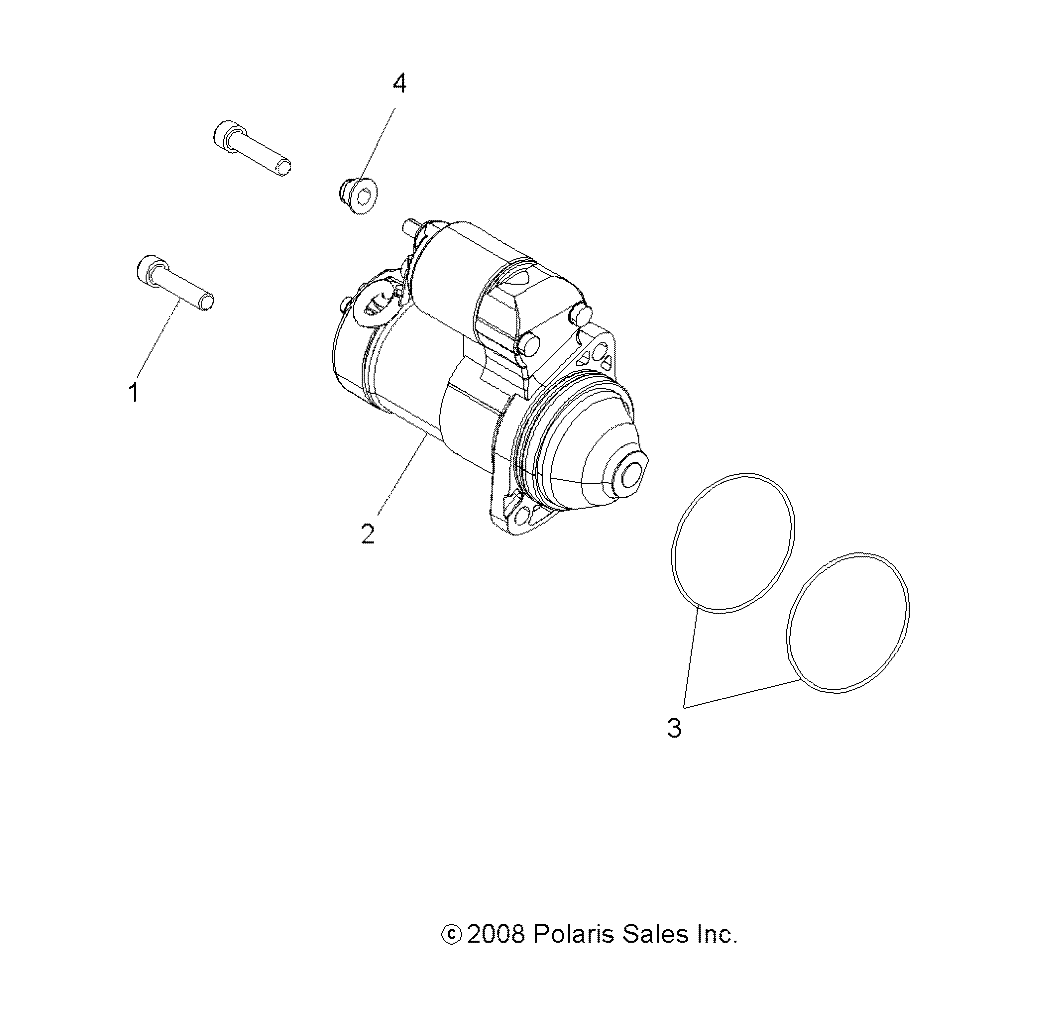 Part Number : 4014946-479 STARTER-REMY W/BOOT COATED