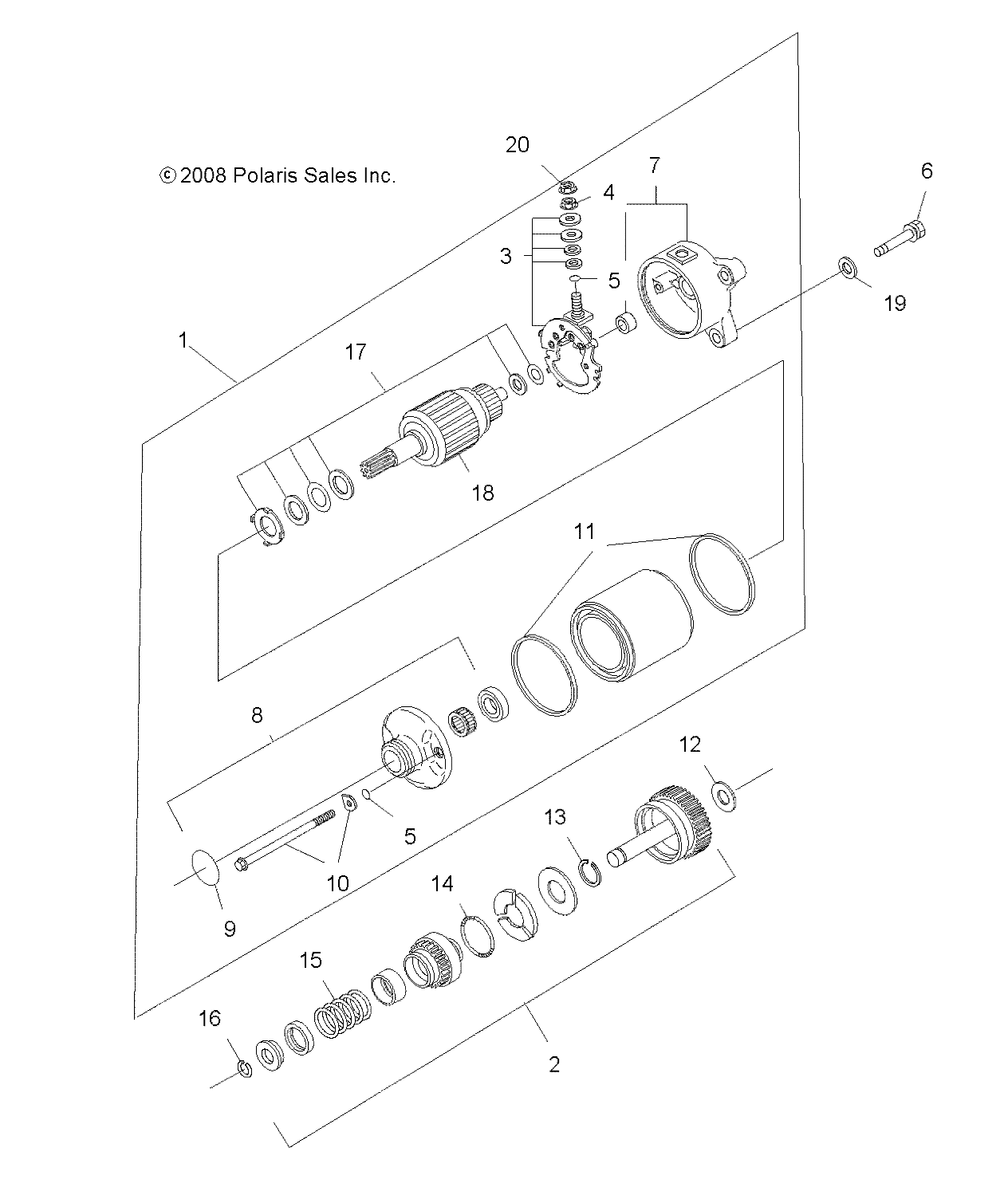 Part Number : 3090188 MOTOR STARTING ASSEMBLY