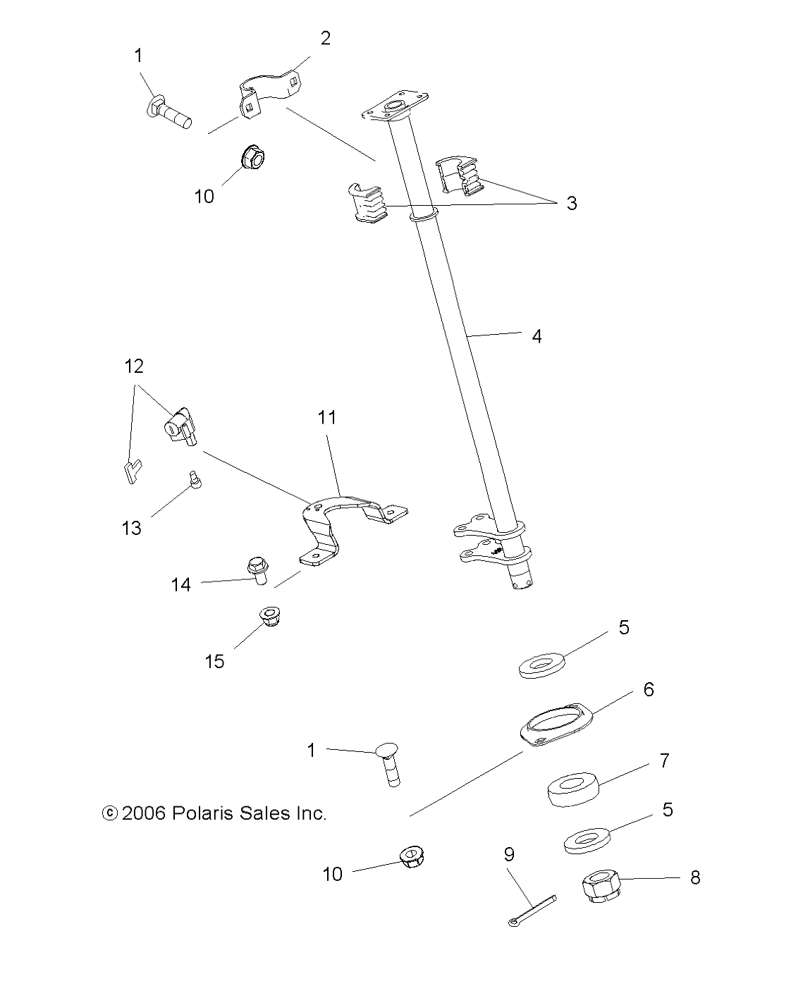 Part Number : 5250869-329 MOUNT-STEERING LOCK ECOAT