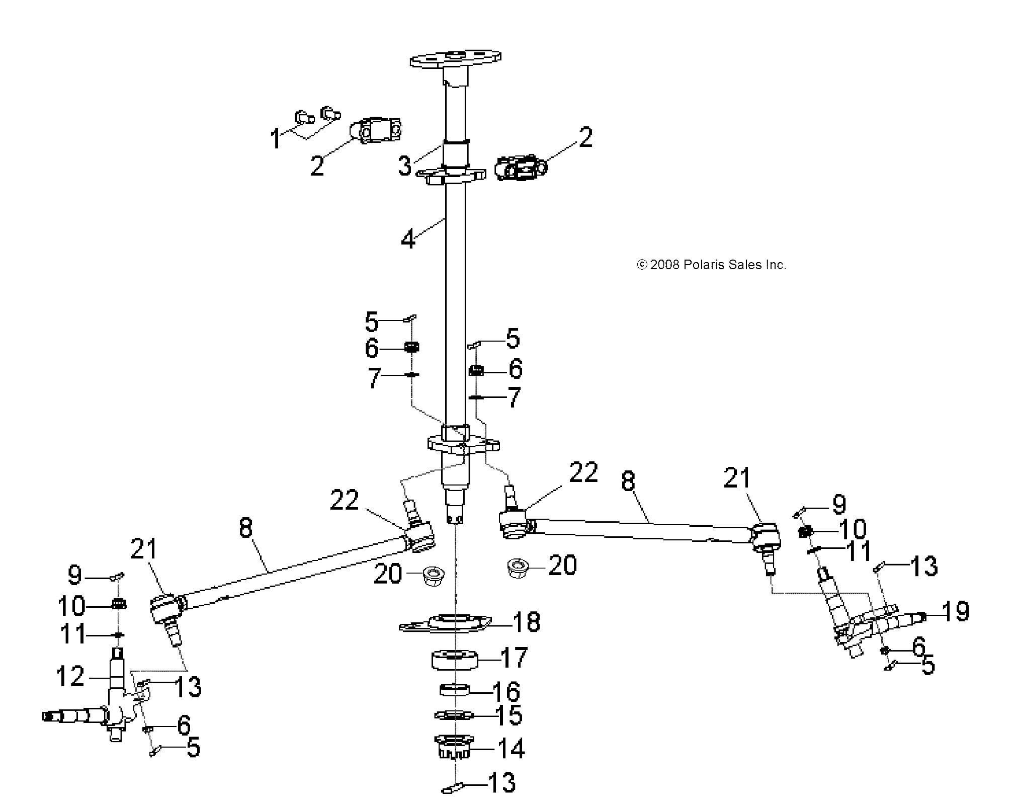 Part Number : 0454629 END ROD  INNER
