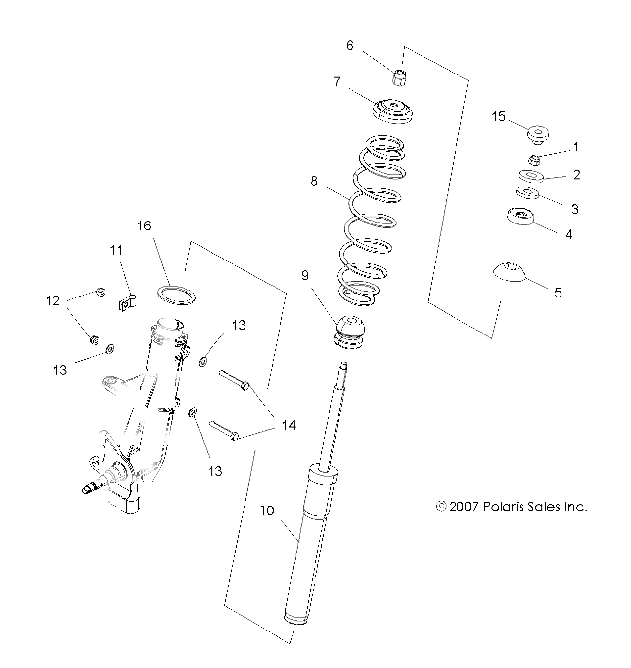 Part Number : 7042310-133 SPRING-COMP BR WHT