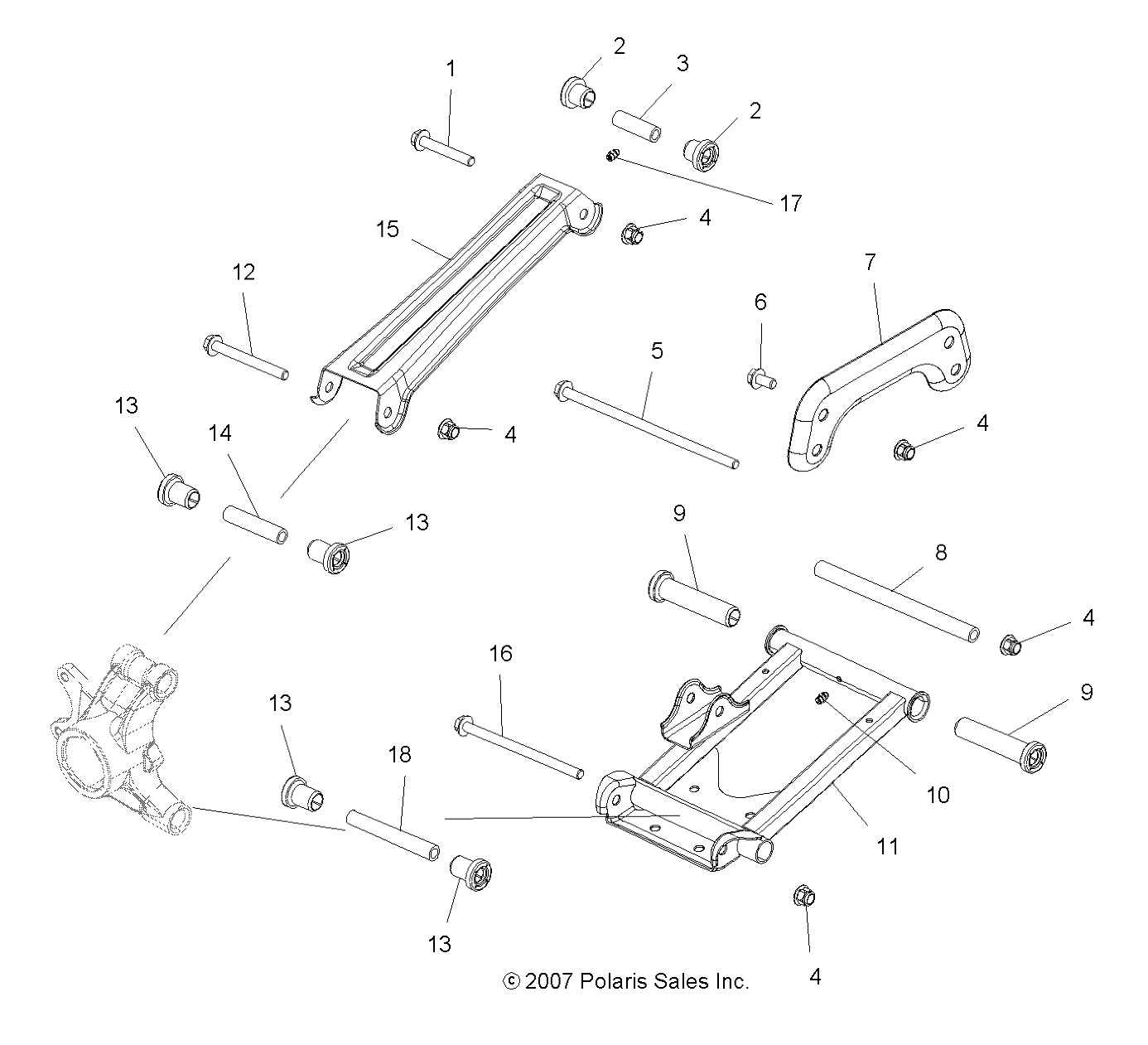 Part Number : 7518668 HEX HEAD FLANGE BOLT 10MM X 1.