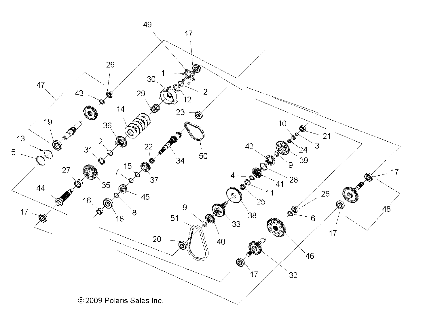 Part Number : 3234997 OUTPUT SHAFT