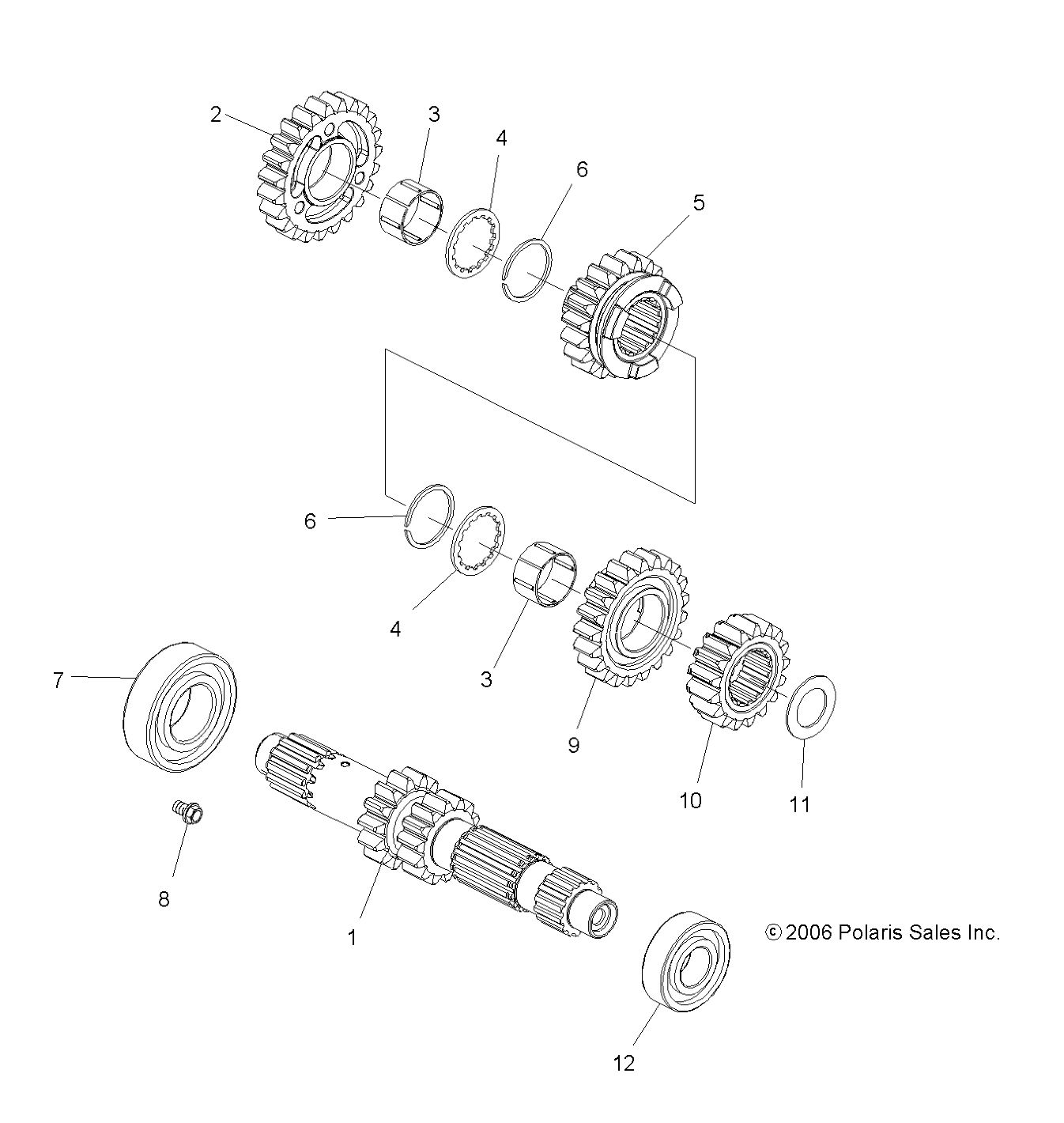 Part Number : 7518724 SCR-M6X8 HX/FL 8MM HEAD