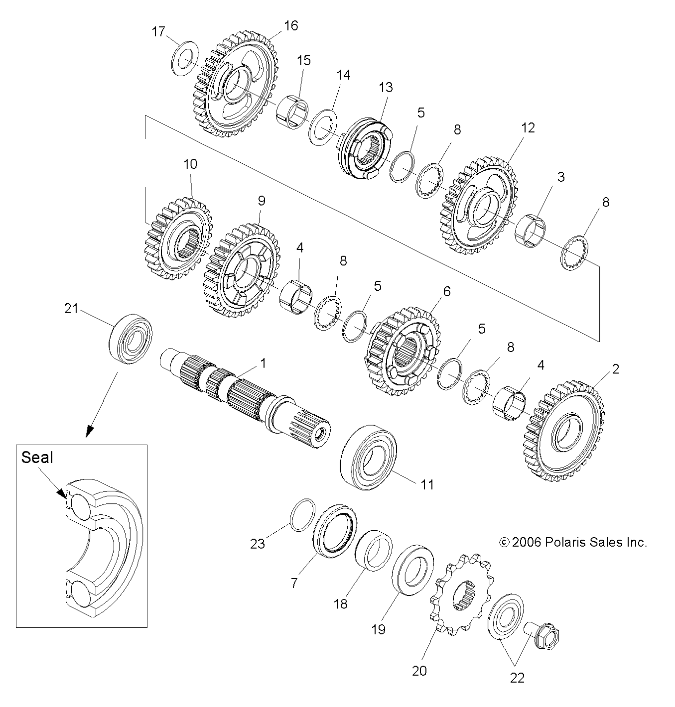 Part Number : 3514573 BEARING-CYL ROLLER NJ205