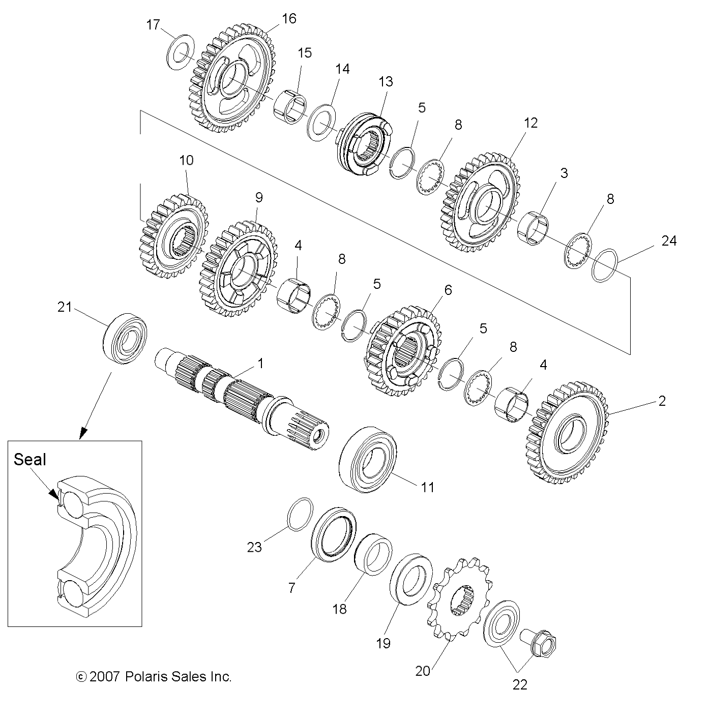 Part Number : 5251734 SHIM-TRANSMISSION 25X30X0.3MM