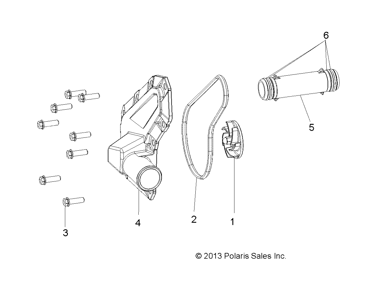 Part Number : 5632785 COVER-WATERPUMP CAST