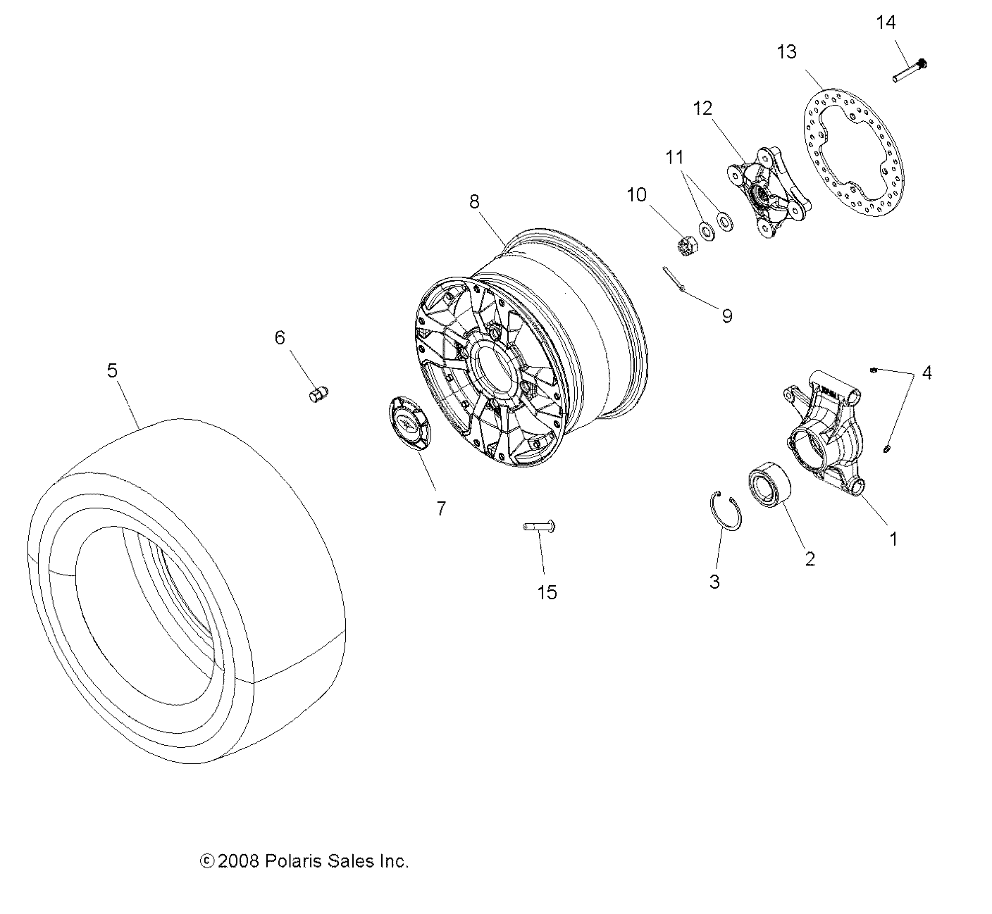 Part Number : 5136690 BEARING CARRIER  RIGHT