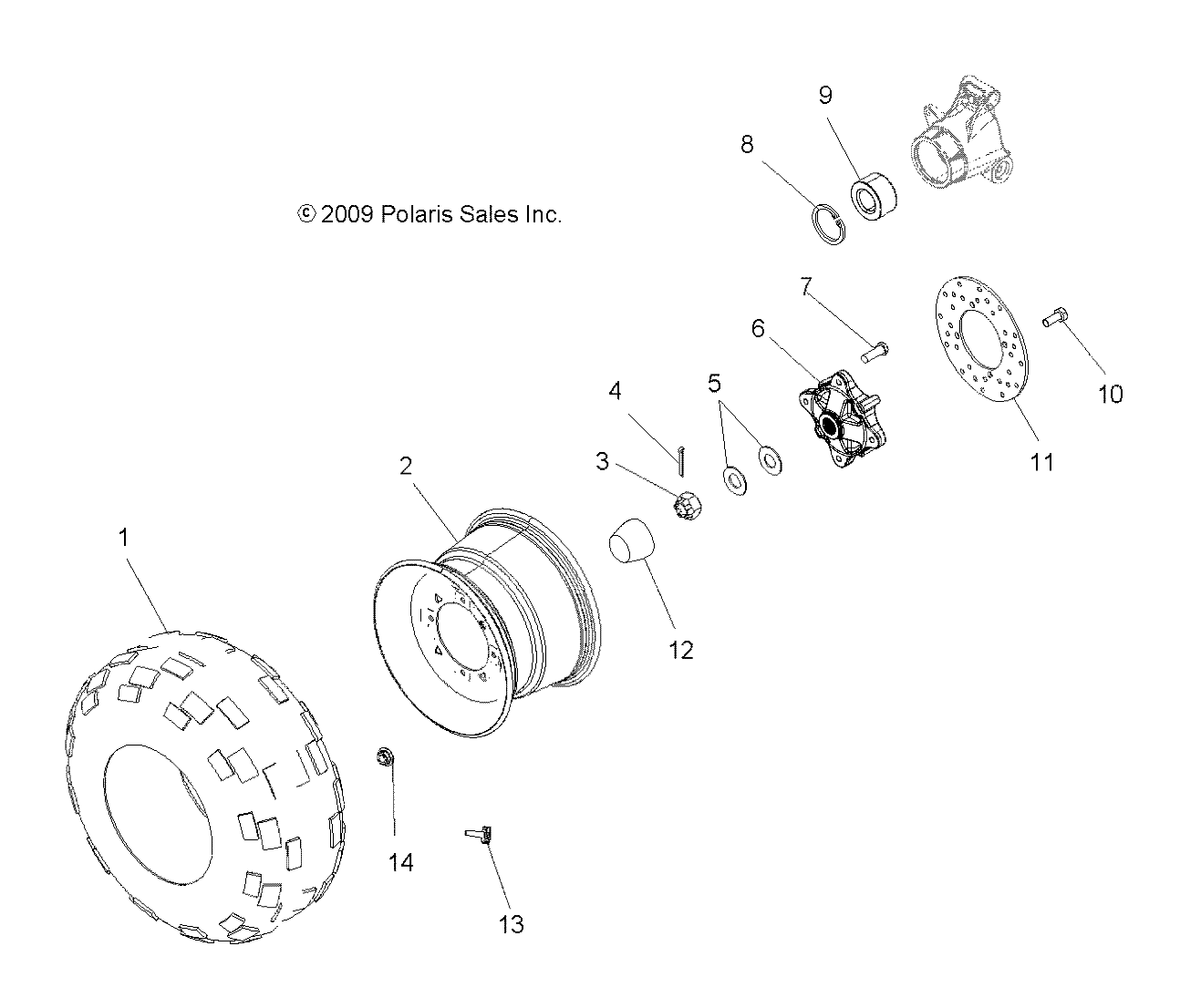 Part Number : 5414129 TIRE-25X11-12 489 E-MARK