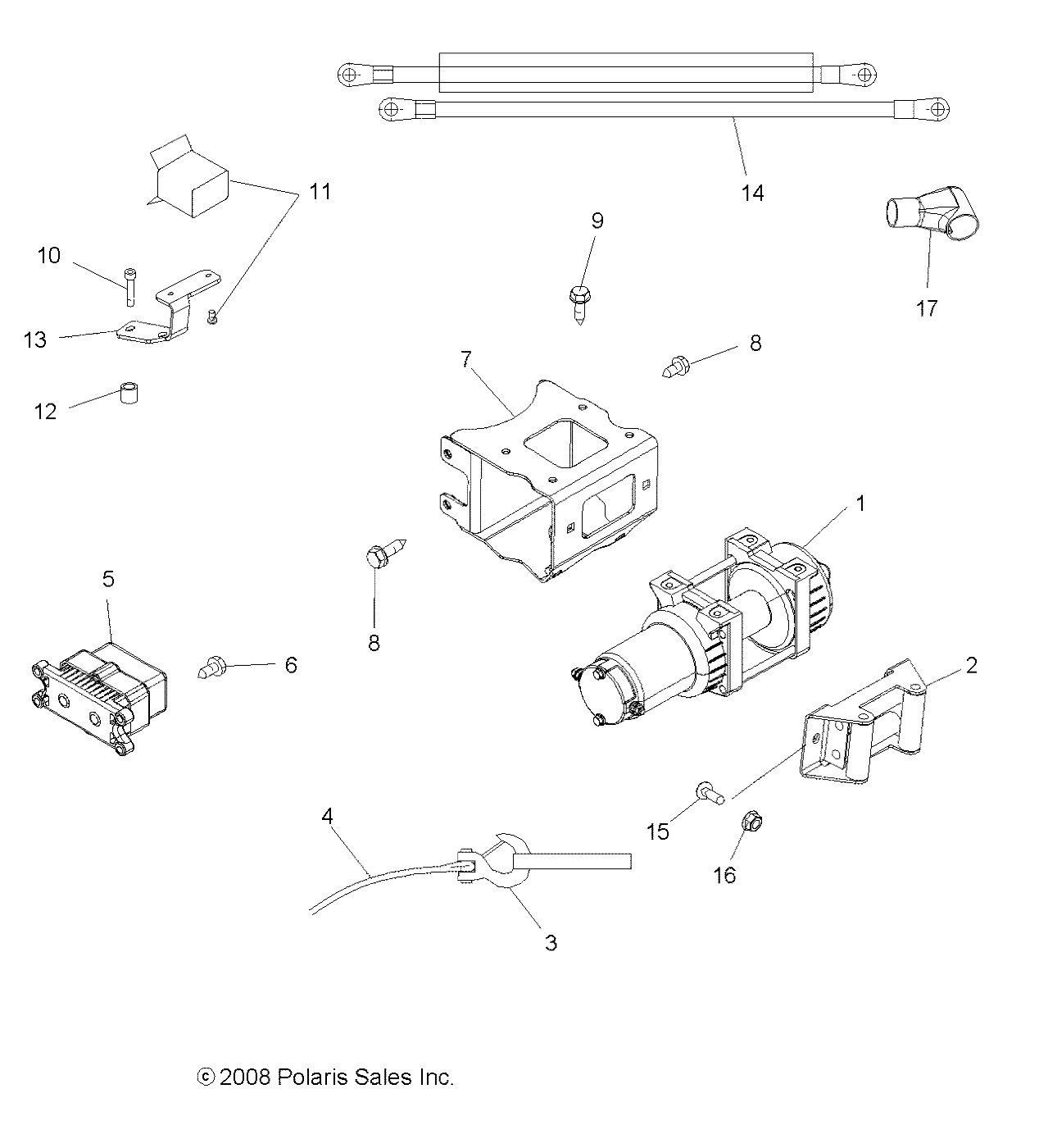 Part Number : 2876802 NUT-NYLOCK  2500 & 3500