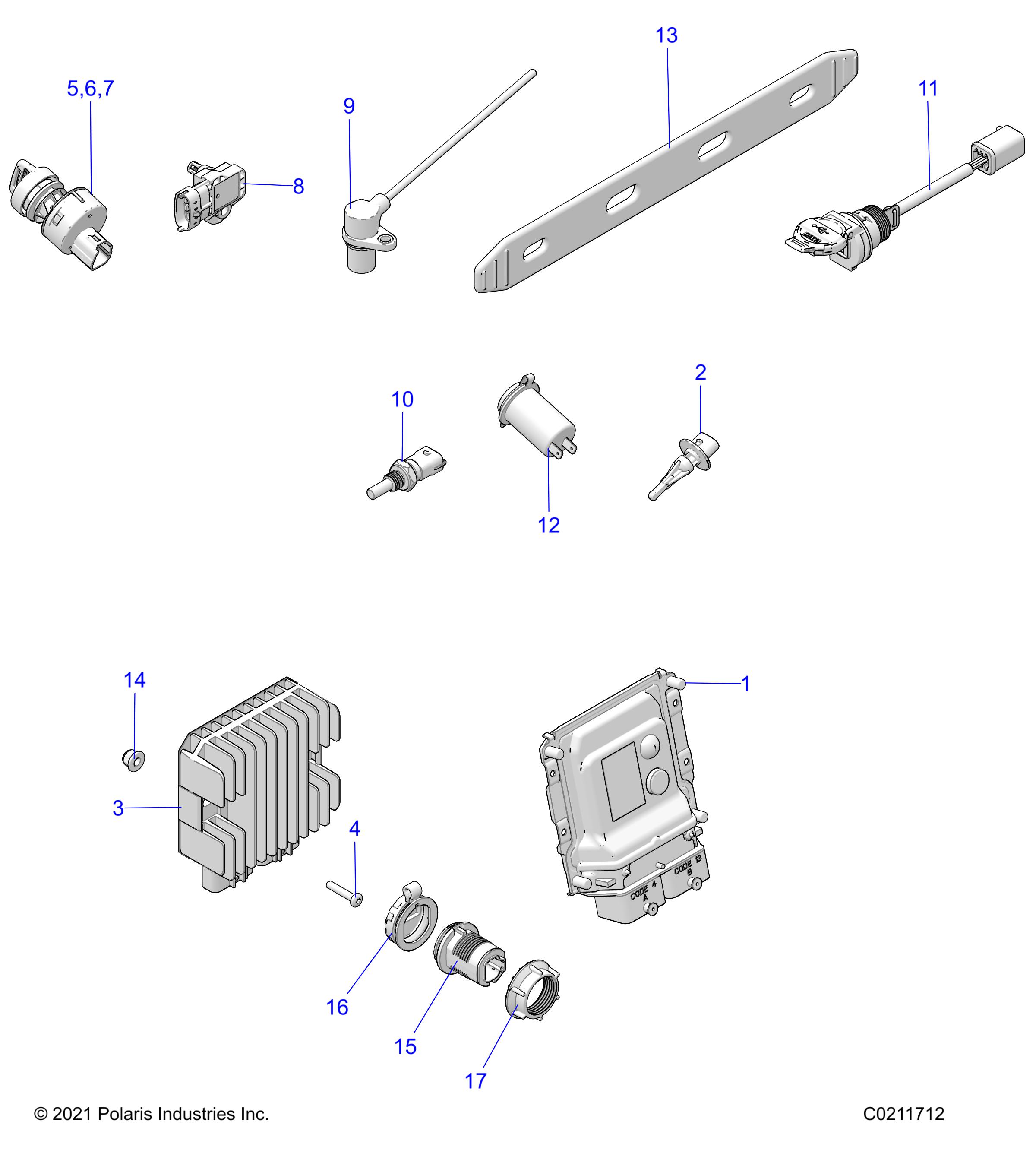 Part Number : 4080299 PORT-USB DATA