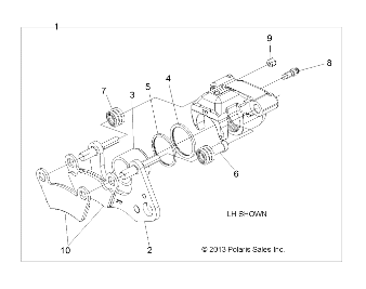 Part Number : 1914106 ASM-CALIPER BRK 1.5 FR