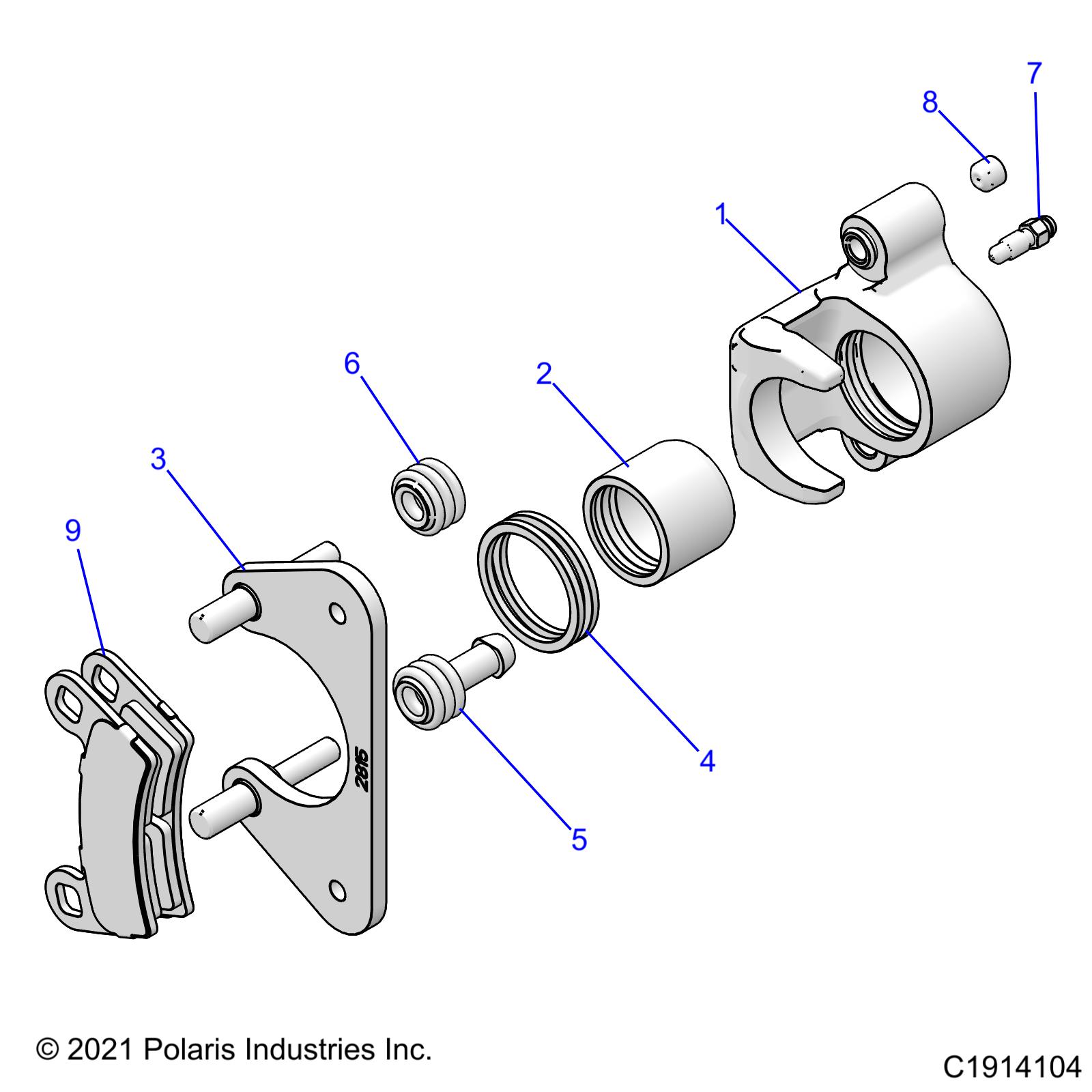 Part Number : 1914103 ASM-CALIPER BRK 1.5 RL