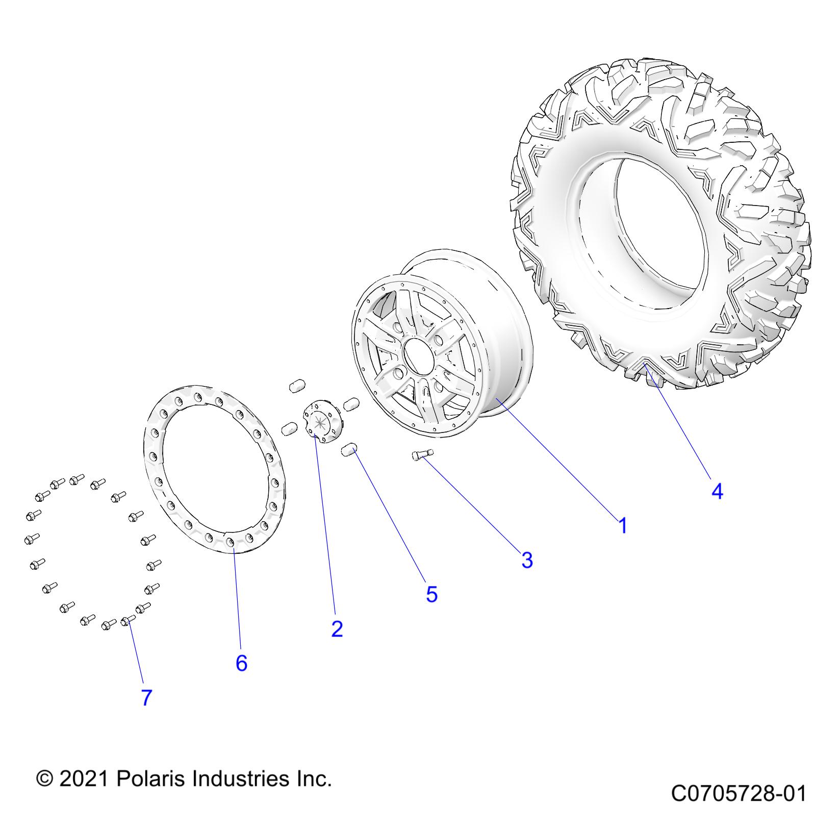 Part Number : 1522788-655 RIM-BDLK 14X6 CAST 53 OFST FB