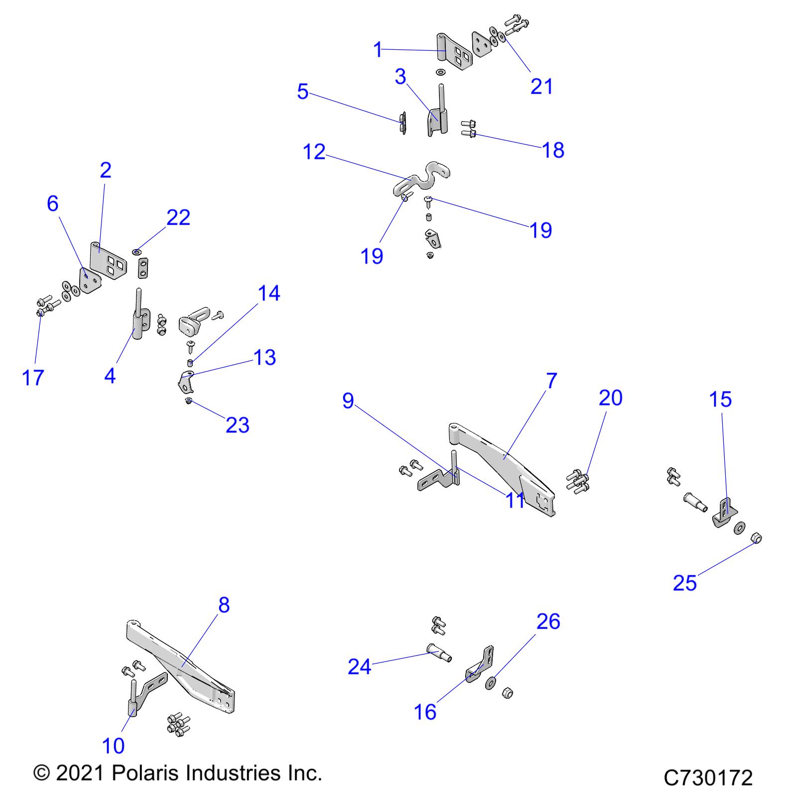 Part Number : 7517839 SCR-HEXFLGHD M8 X 25 (10)
