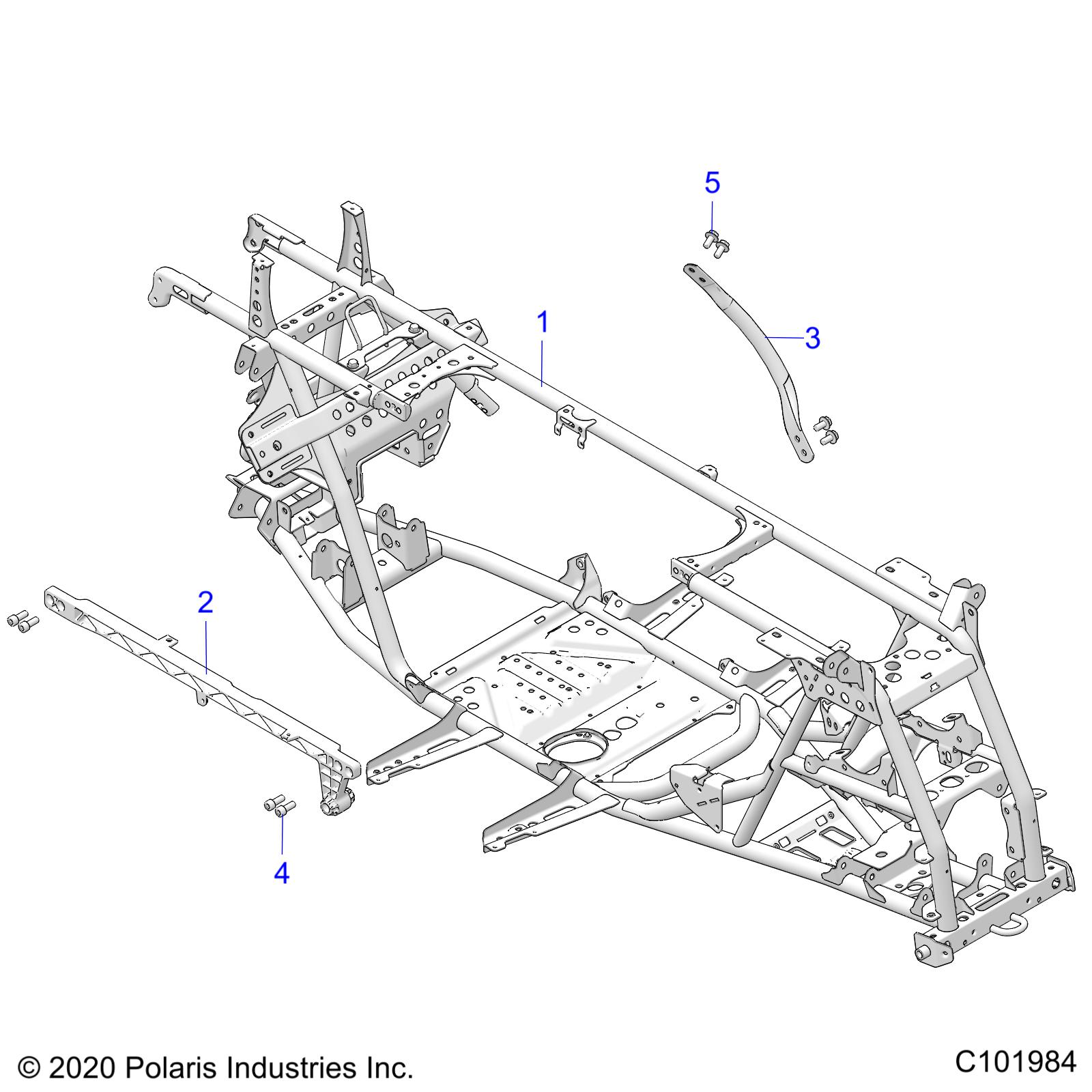 Part Number : 5135762-067 FRAME SUPPORT  UPPER  RIGHT  M