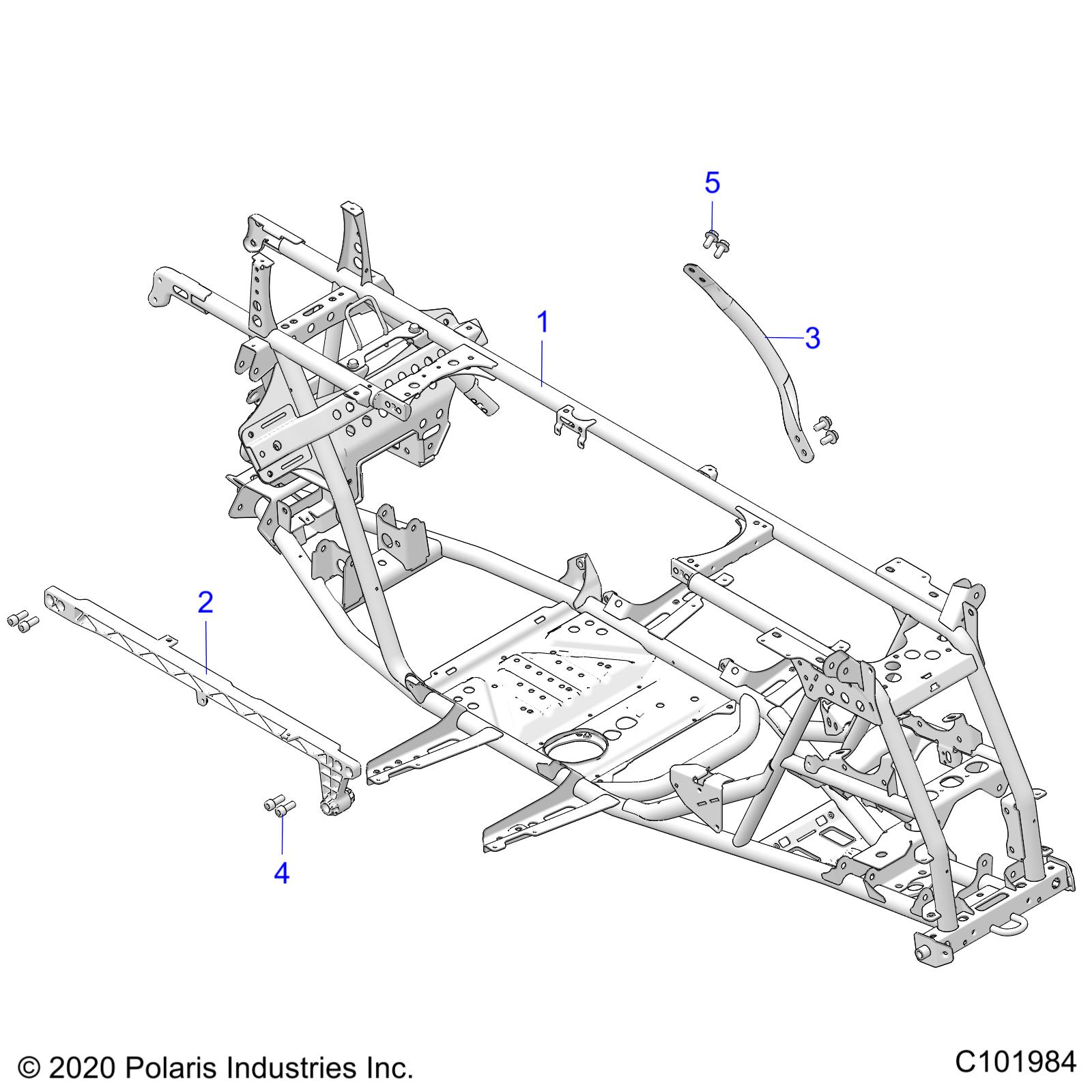 Part Number : 5337943 FRAME SUPPORT  LOWER