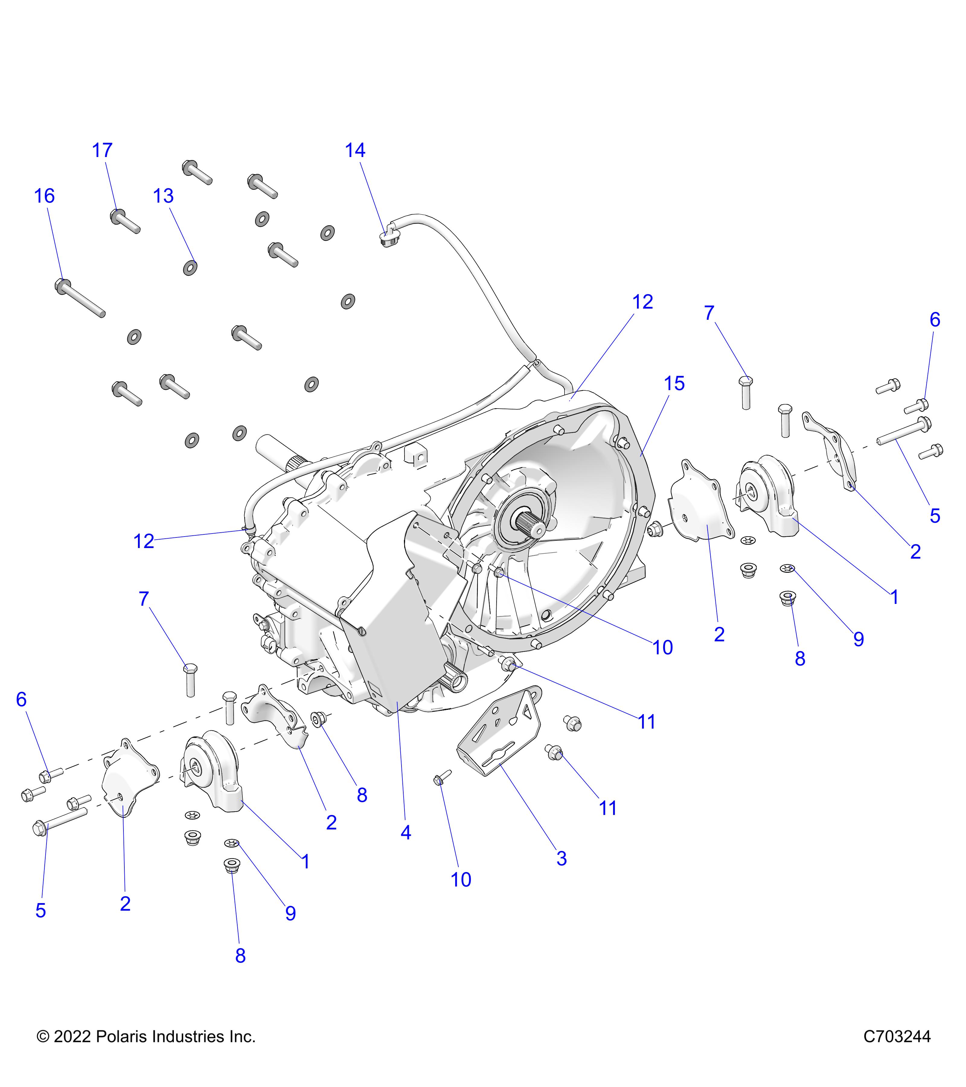 Part Number : 5268362 SHIELD-SENSOR  GEAR POSITION