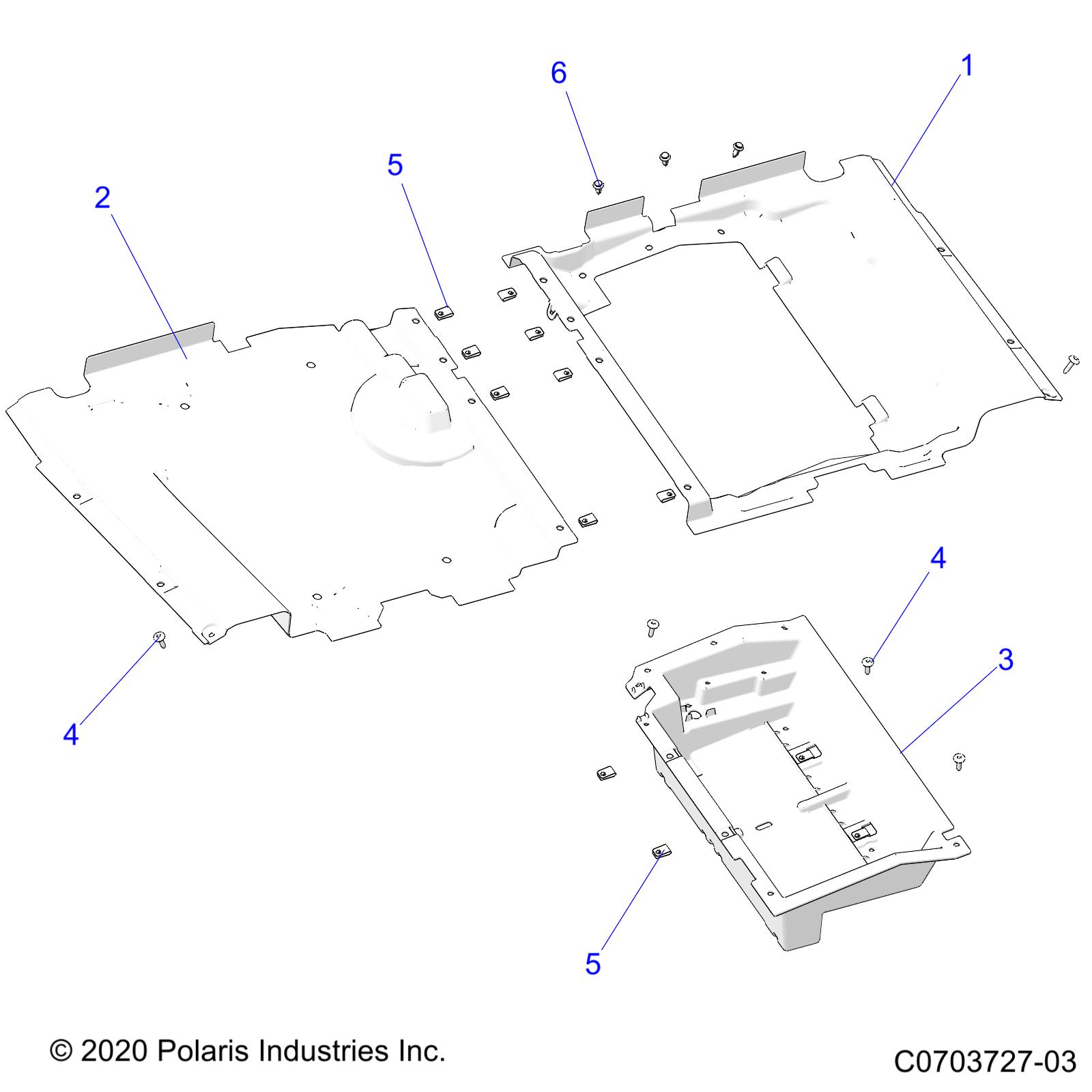 Part Number : 5455496-070 TRAY-BATTERY BLK