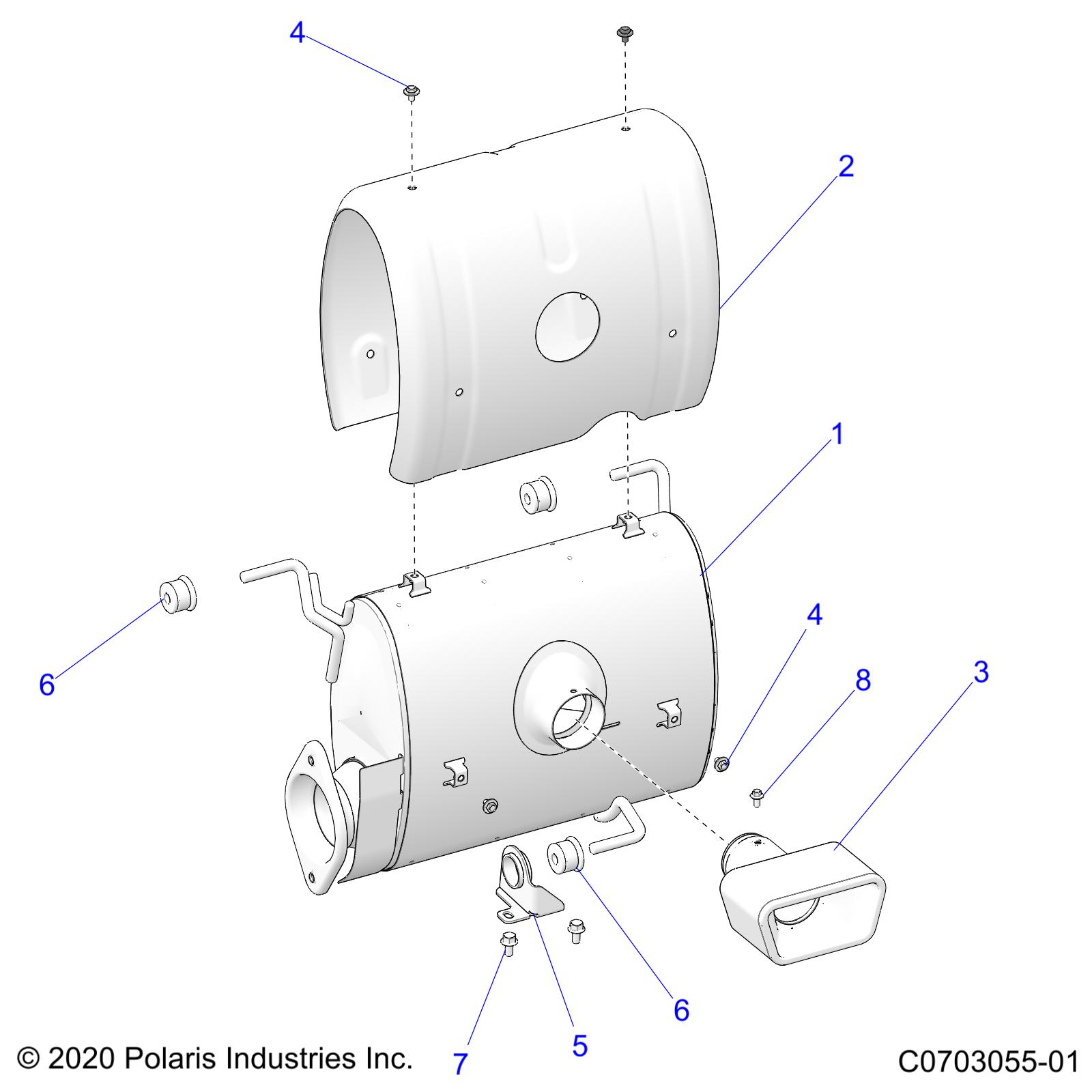 Part Number : 1263462 ASM-EXHAUST MOUNT LOWER