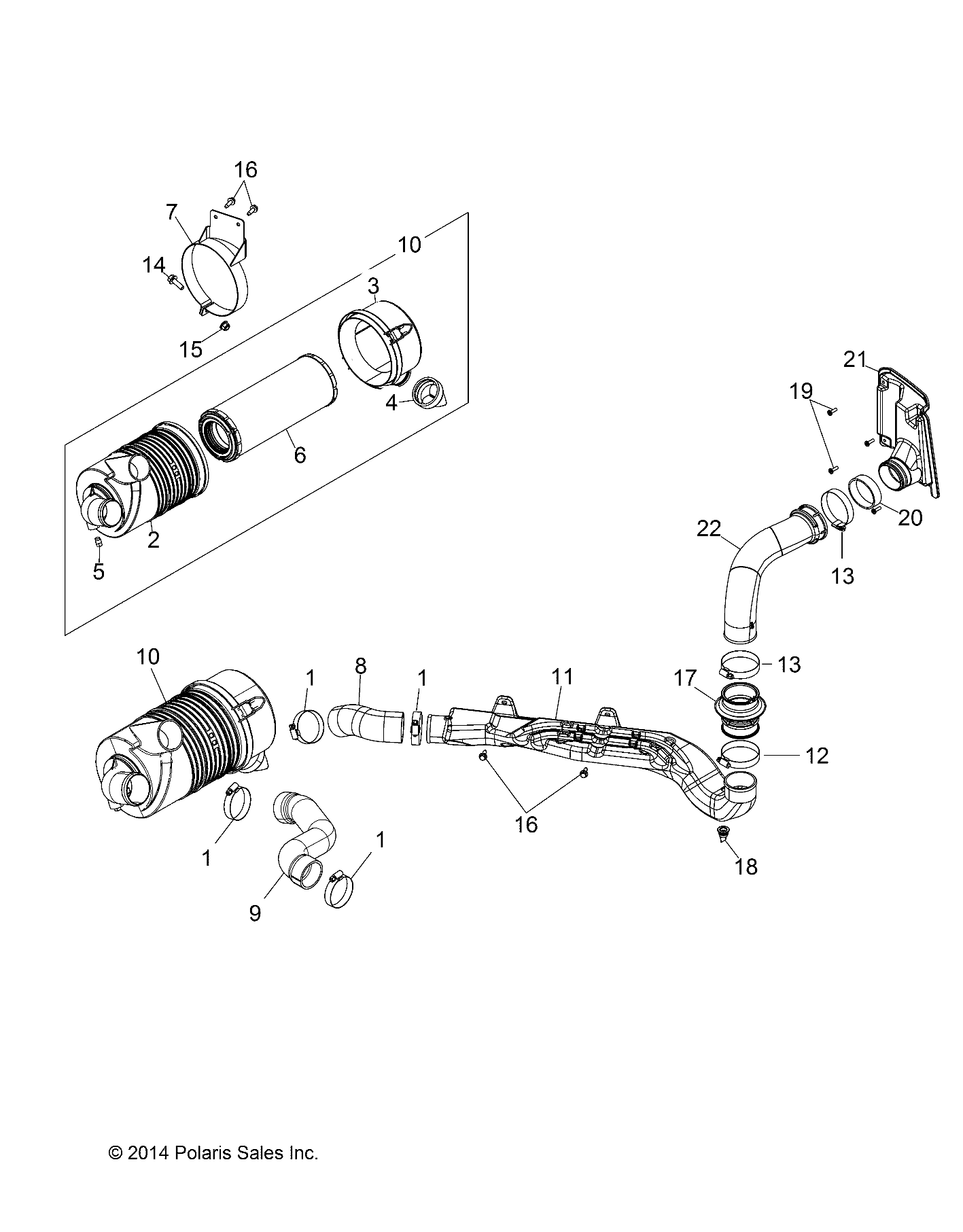 Part Number : 1240945 ASM-AIR INTAKE ULTRAWEB