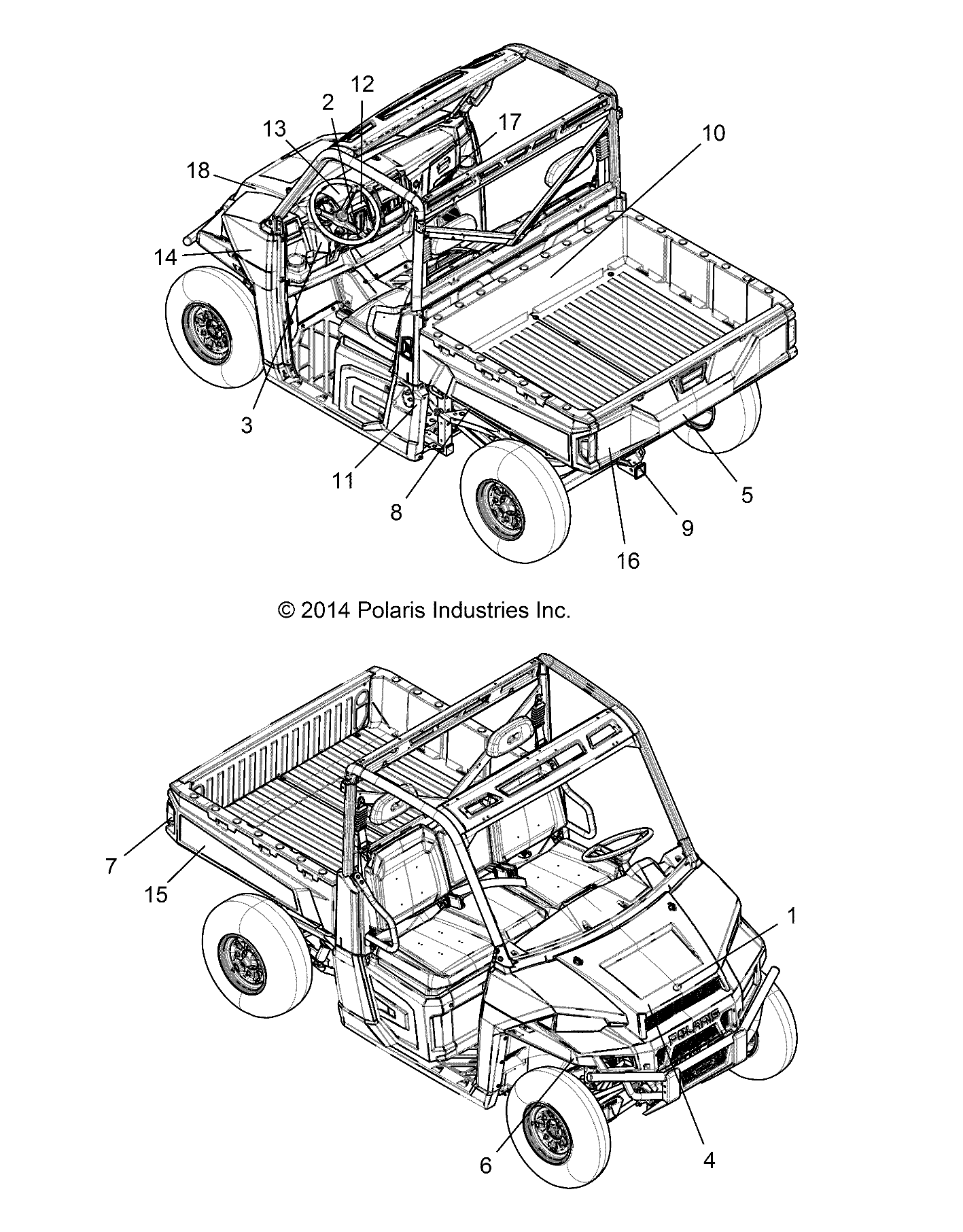 Part Number : 7180852 DECAL-WARN DISC POLARIS BRUTUS