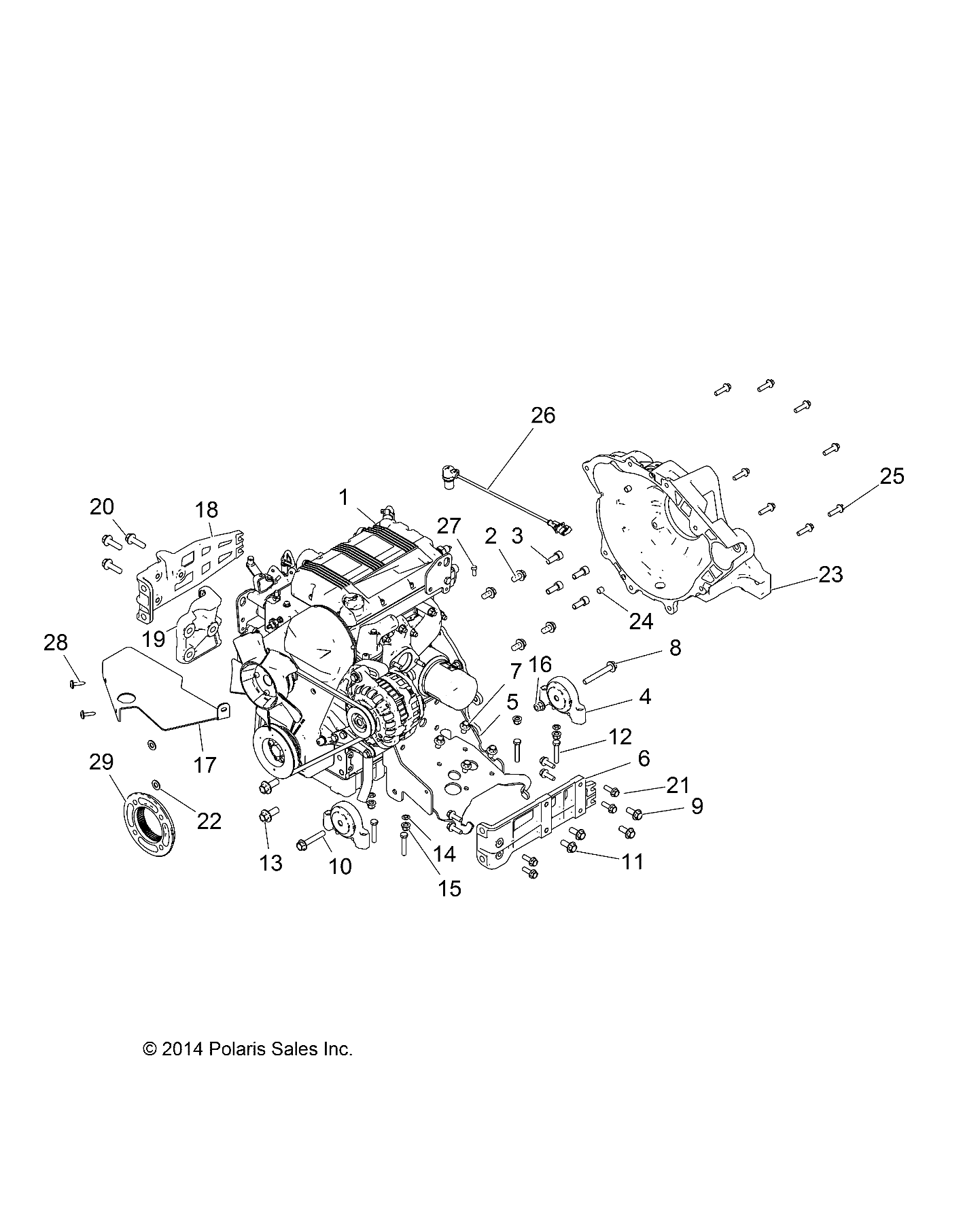 Part Number : 5633150 COUPLER-ENGINE GEARCASE