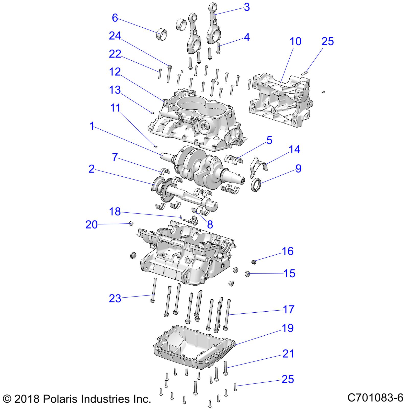 Part Number : 1205720 ASM-CRANKCASE