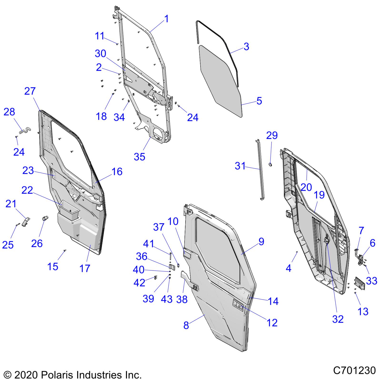 Part Number : 1023529-458 WELD-REG SPKR STRG BOX RH BLK