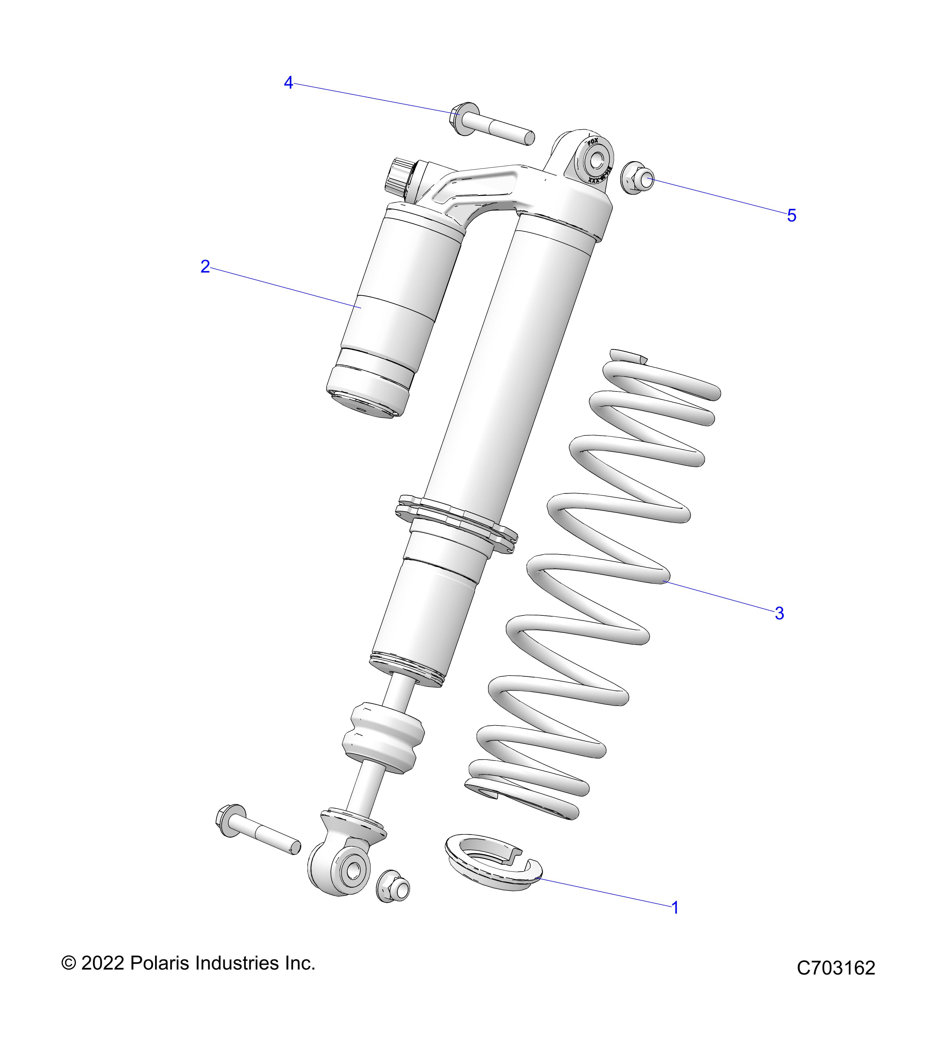 Part Number : 7044904 2.0 PIGGYBACK RESERVIOR SHOCK