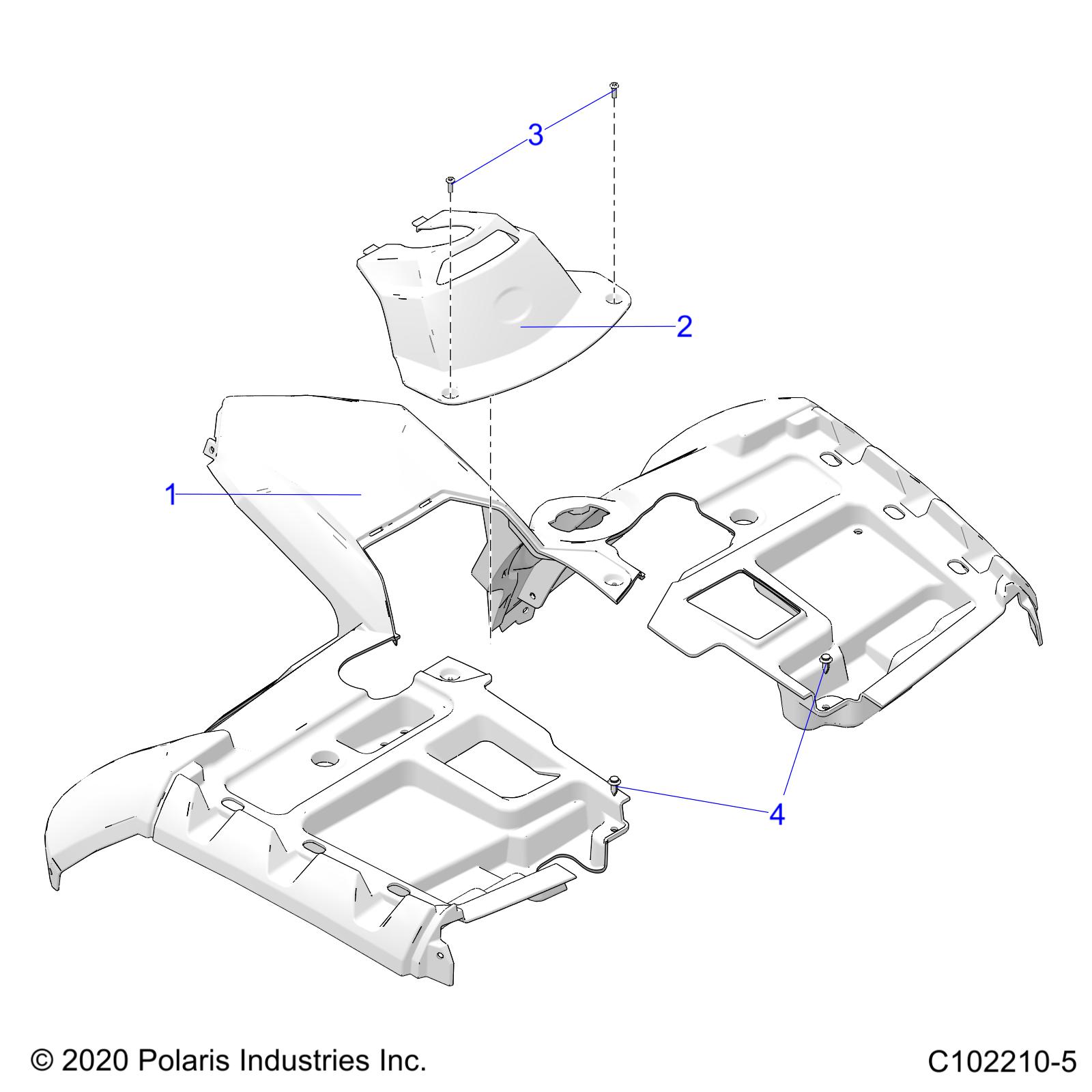 Part Number : 5437739-804 COVER-FR PNTD ST.GRAY