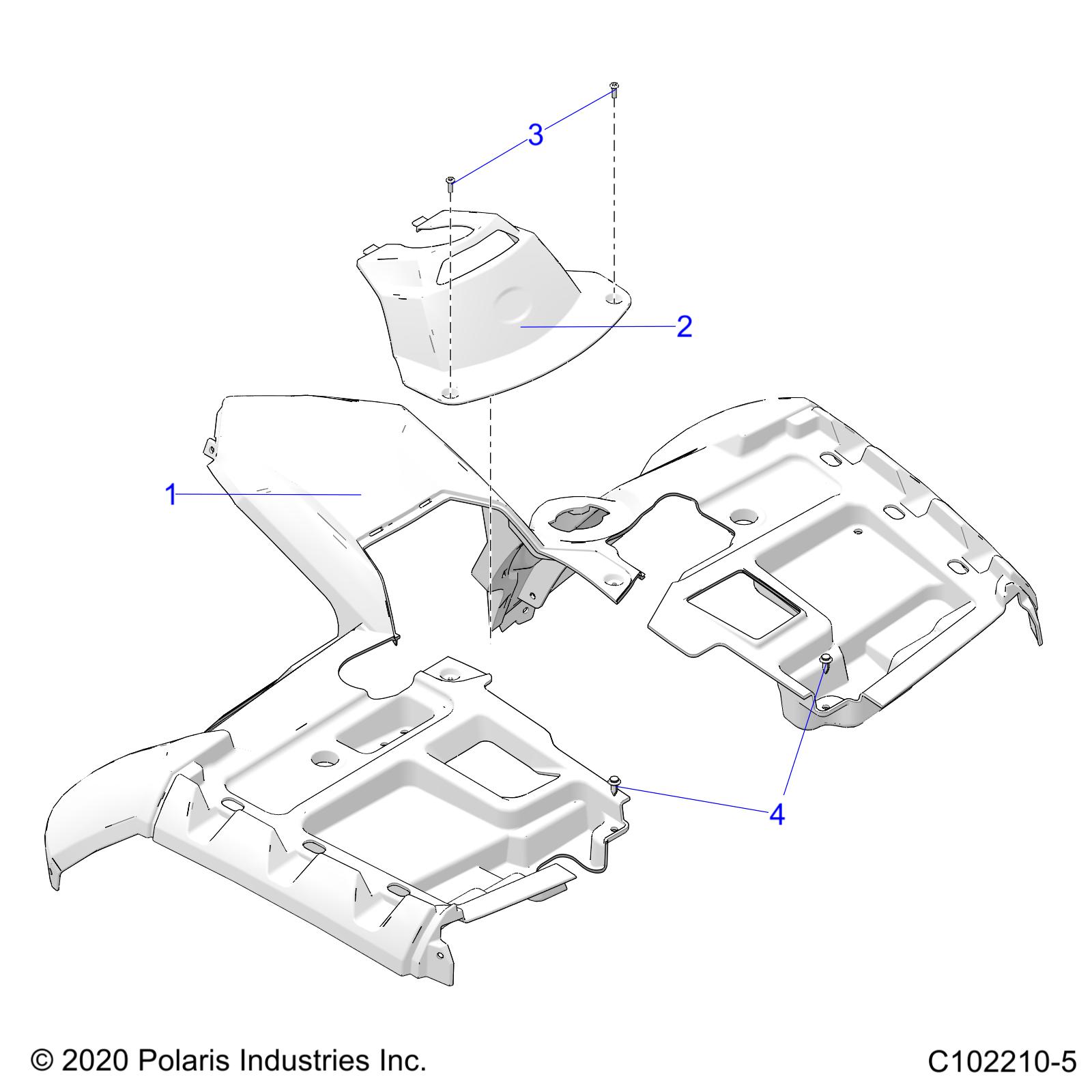 Part Number : 5437739-800 COVER-FR PNTD ONYX BLK