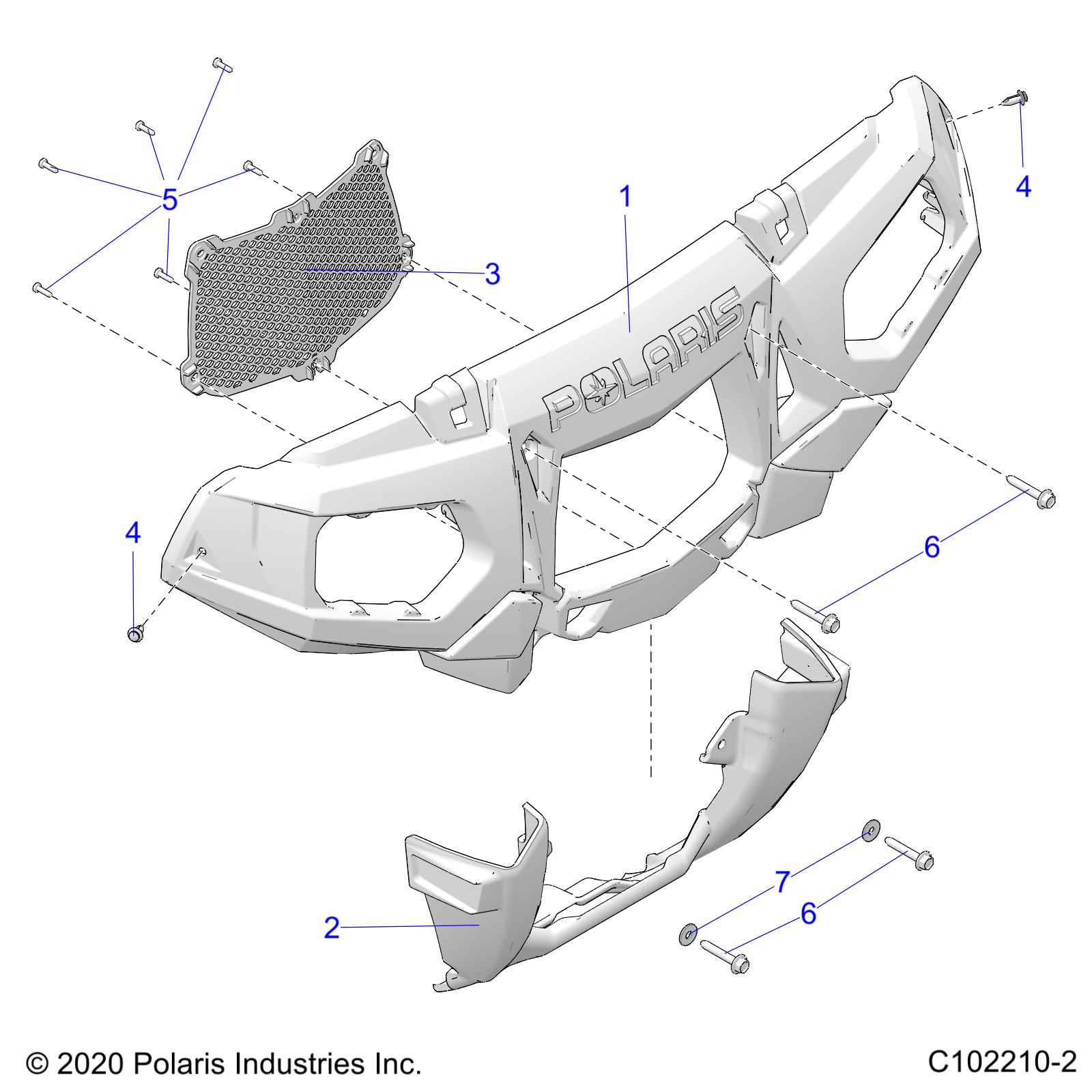 Part Number : 5451768-800 COVER-FANG FRT PNTD O.BLK