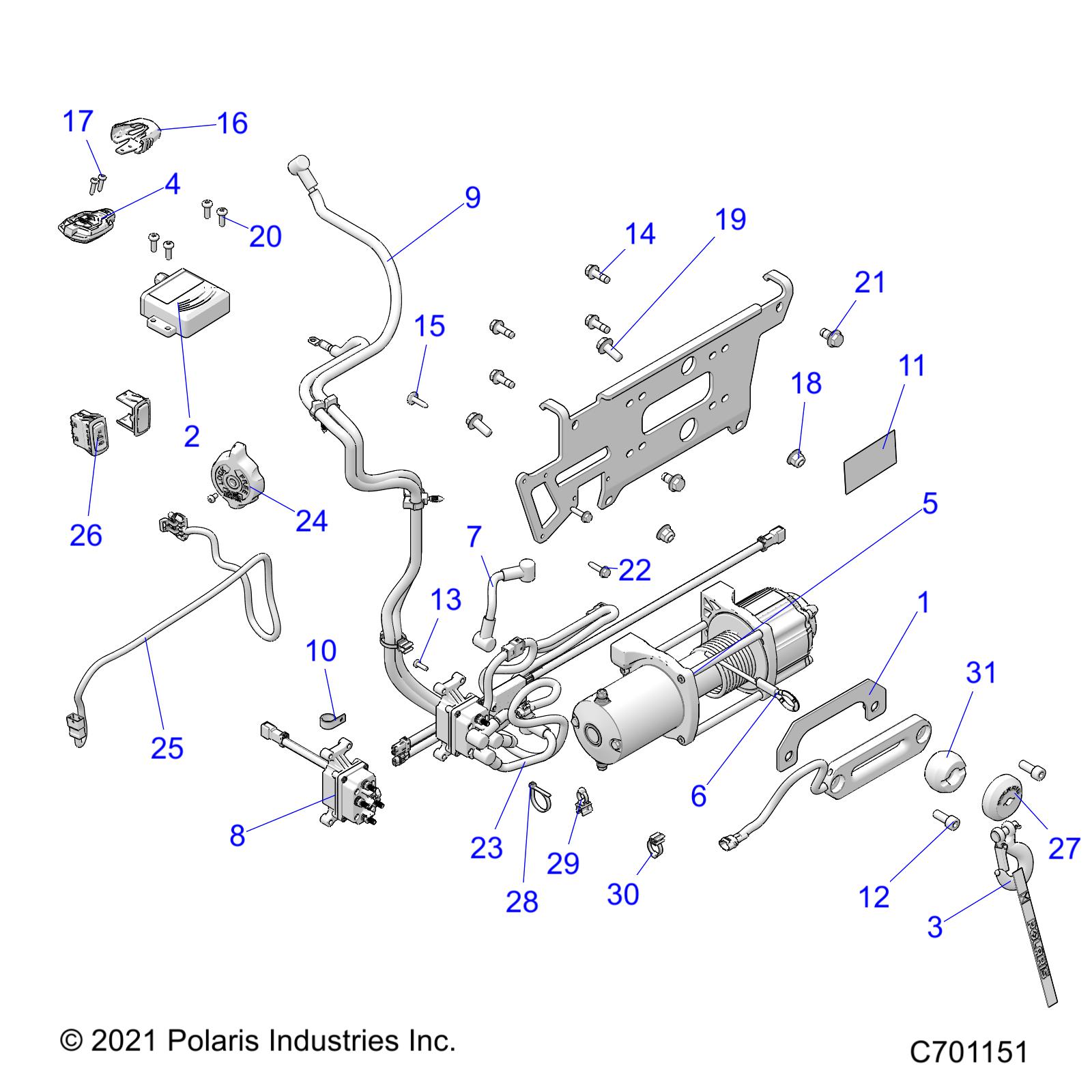 Part Number : 5264970 PLATE-BACKER 4500 FAIRLEAD MNT