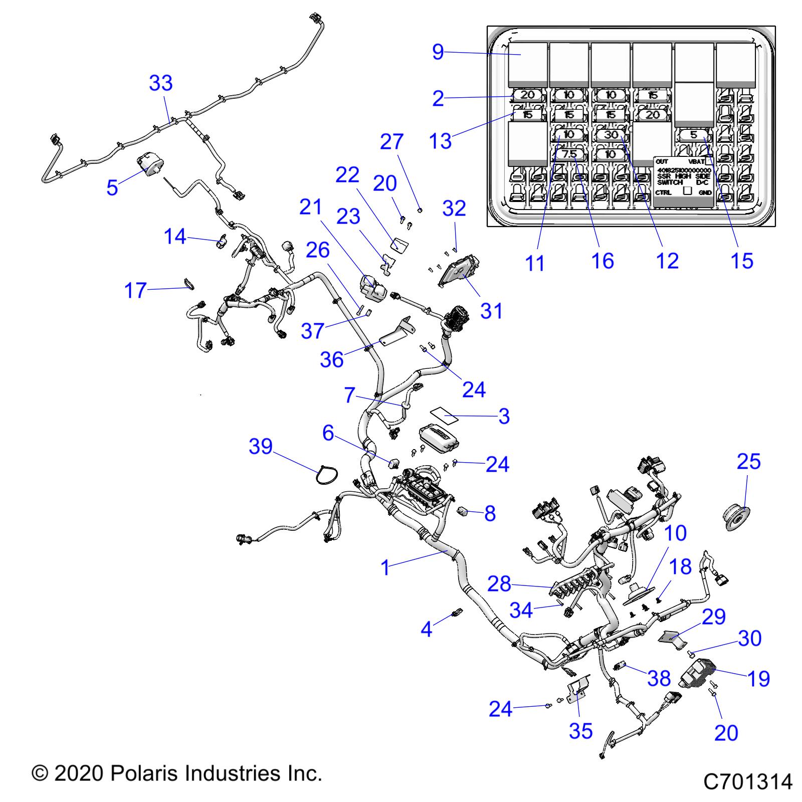 Part Number : 7300639 DECAL-WARN PASS/TIRE BCT