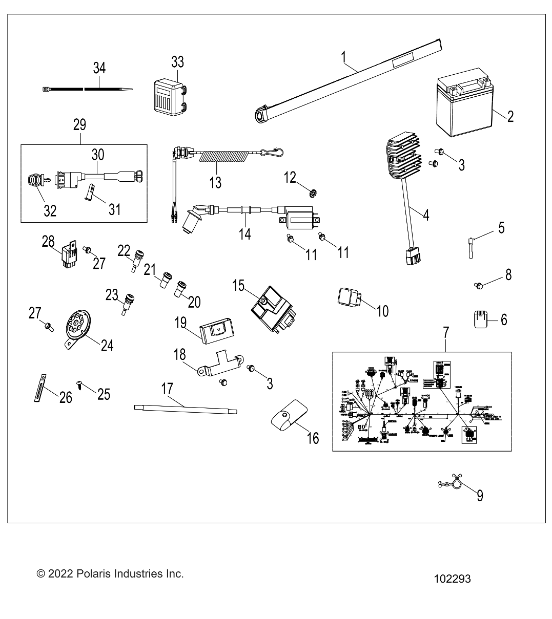 Part Number : 0455023 TROUBLE INDICATOR