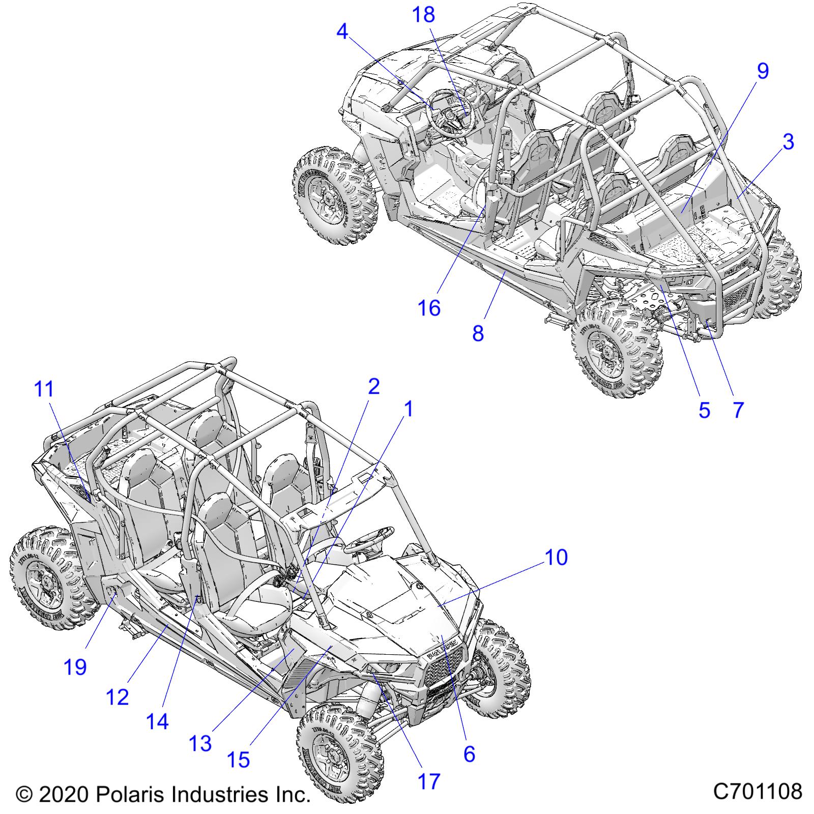 Part Number : 7191619 DECAL-RR.FNDR TOP LH