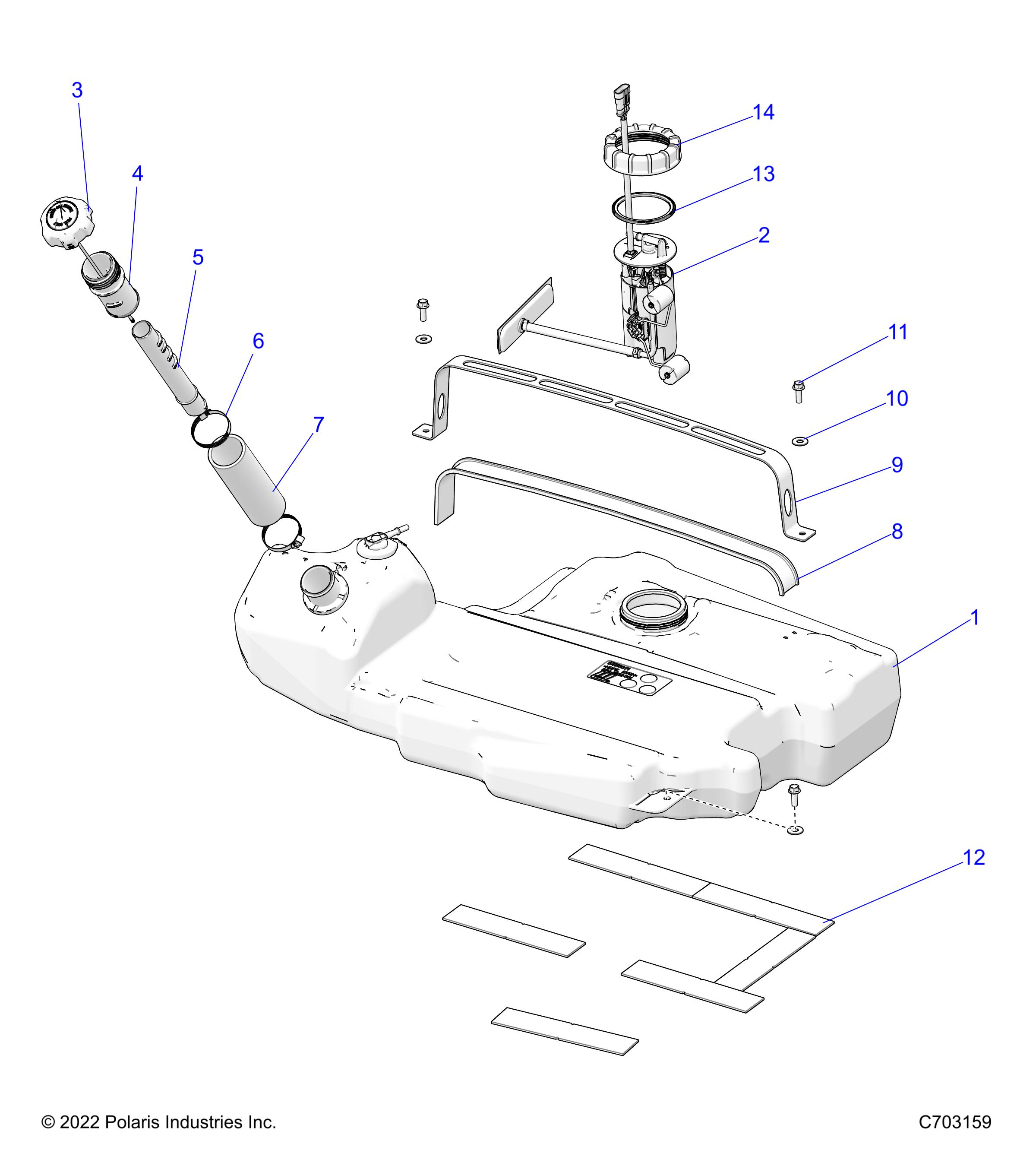 Part Number : 5455330 TUBE-FUEL FILL INNER